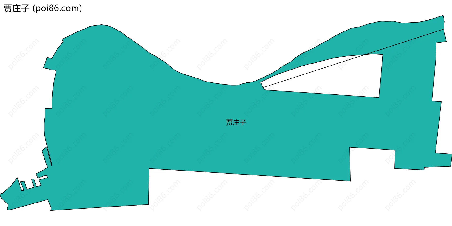 贾庄子边界地图