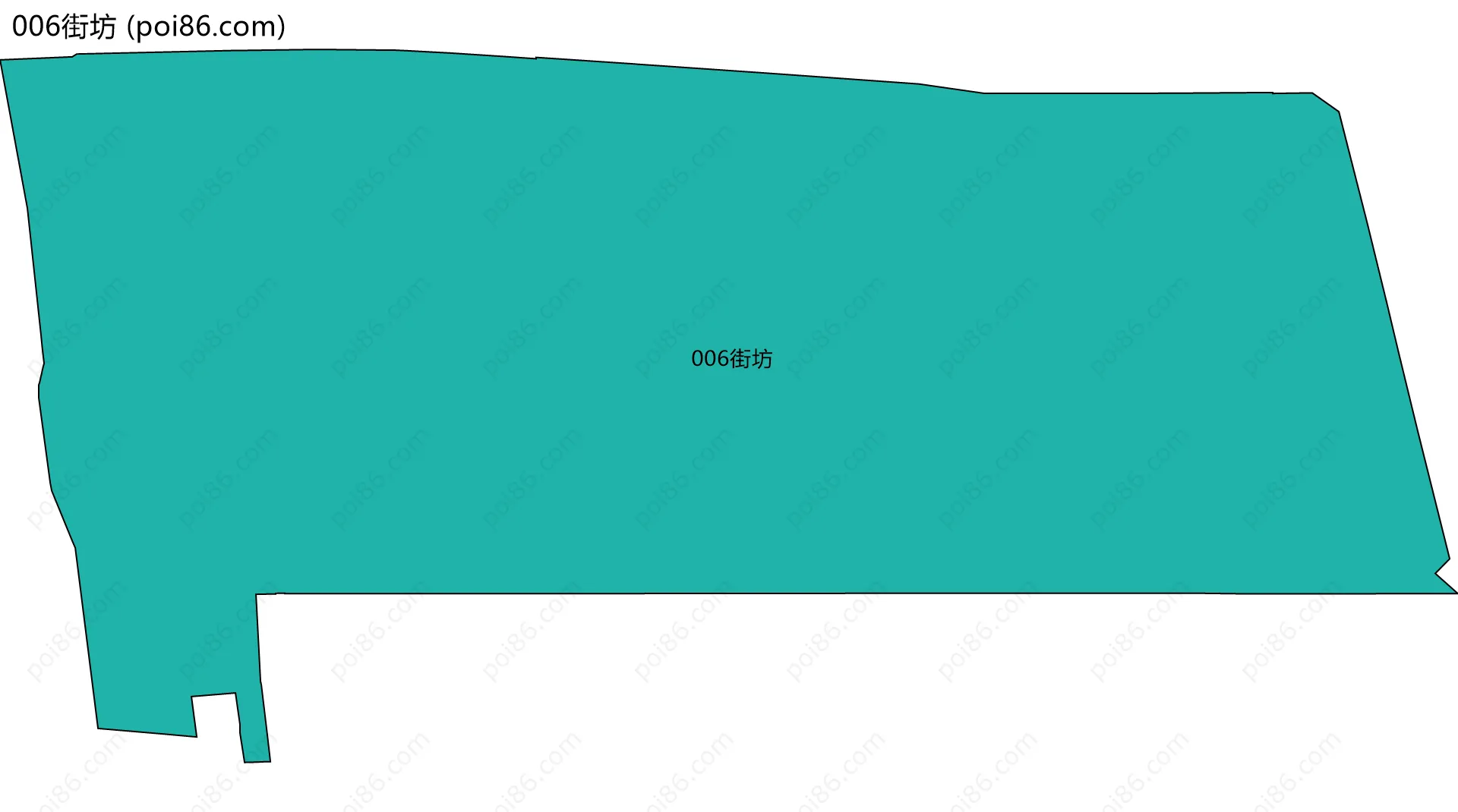 006街坊边界地图