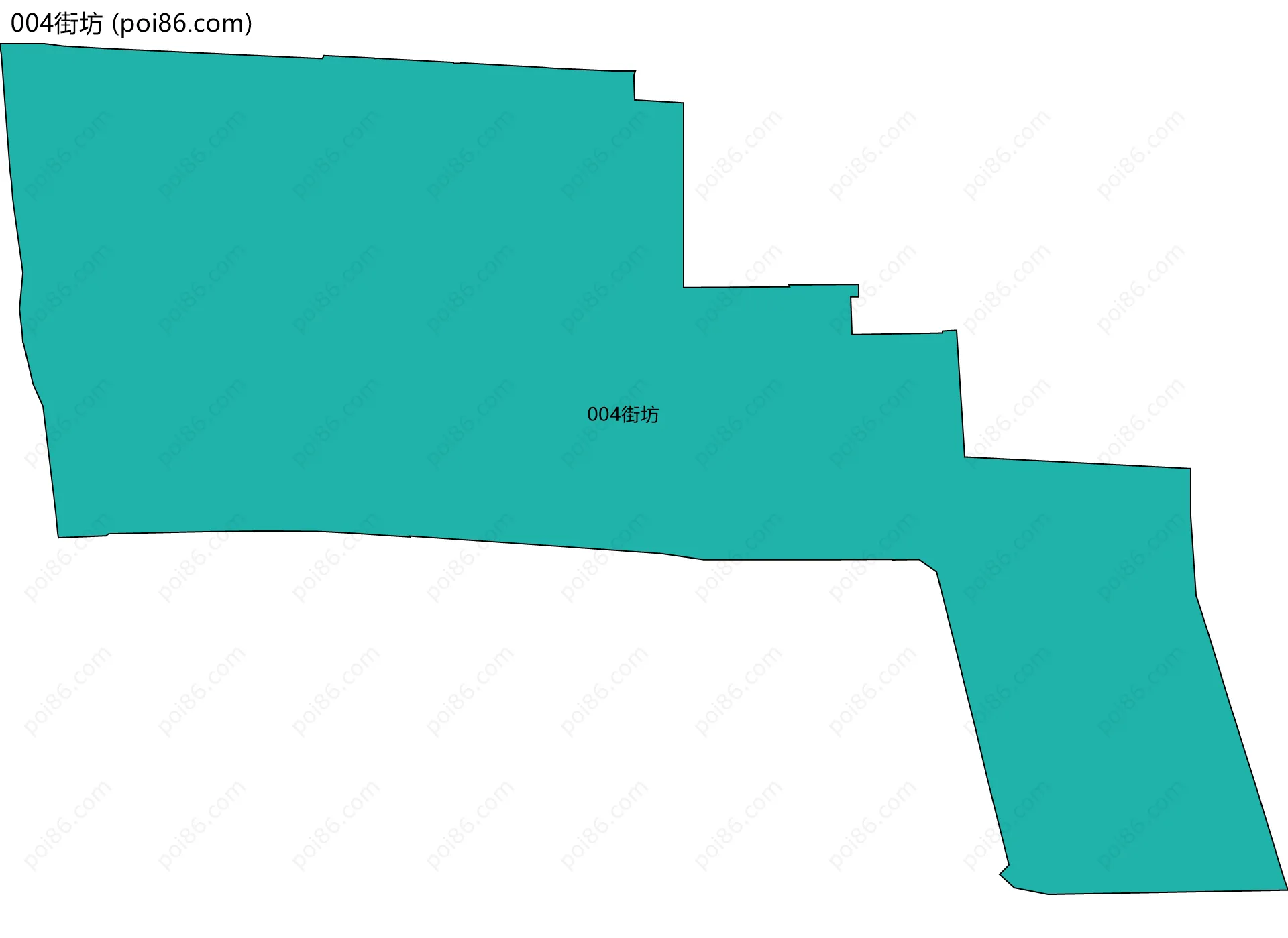 004街坊边界地图