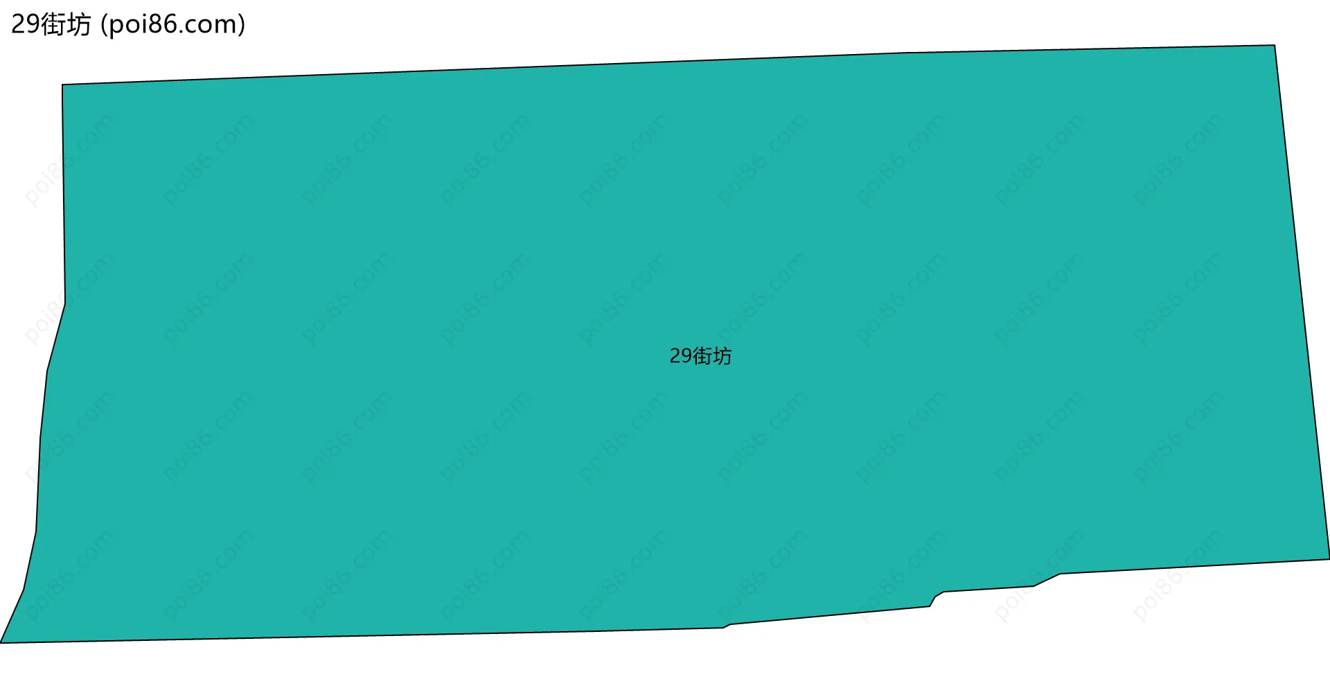29街坊边界地图