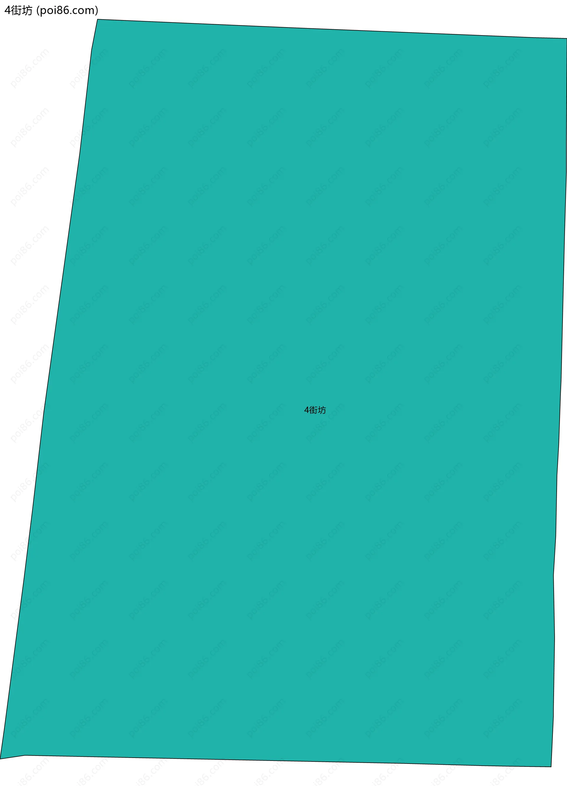 4街坊边界地图