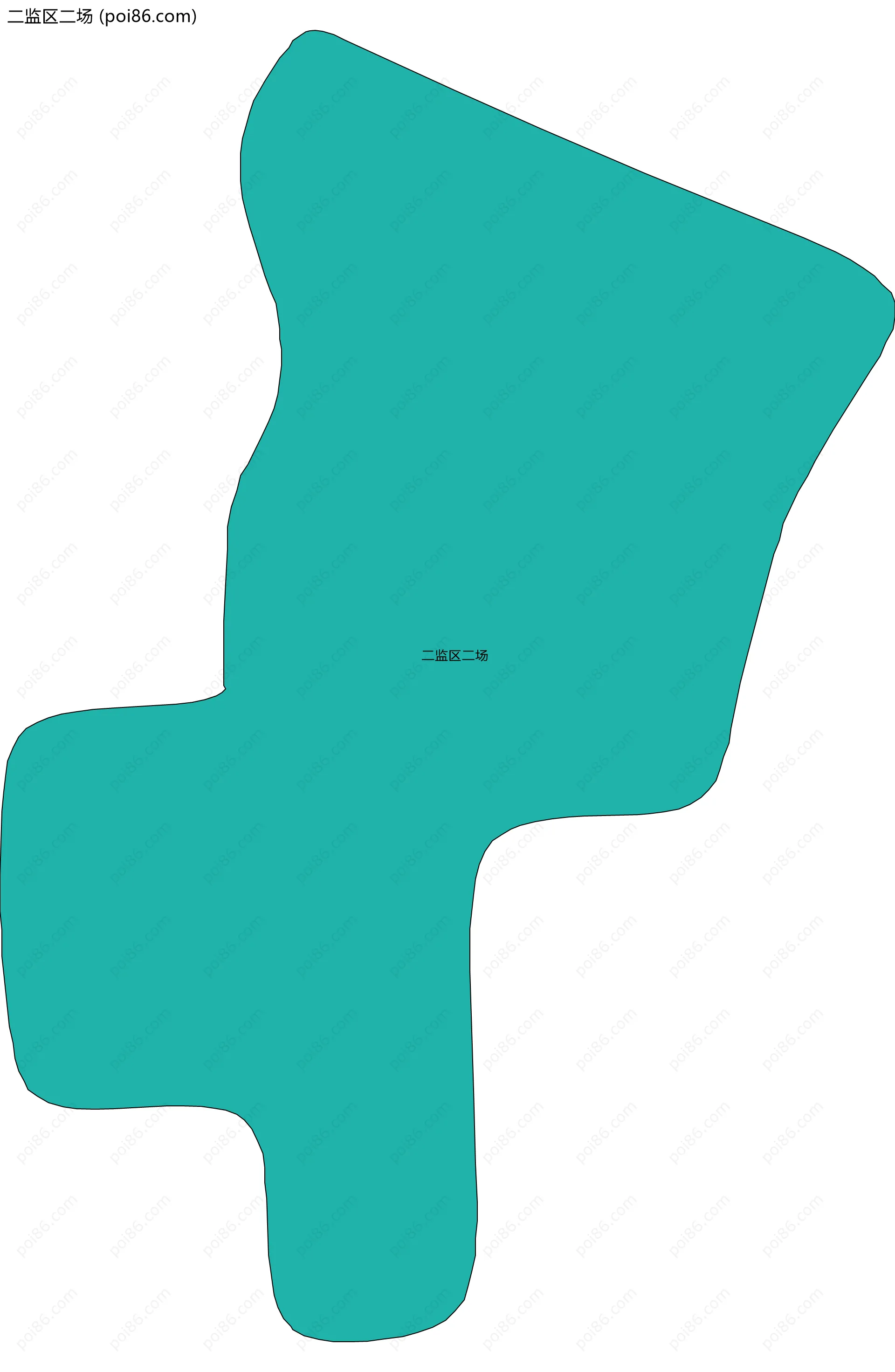 二监区二场边界地图