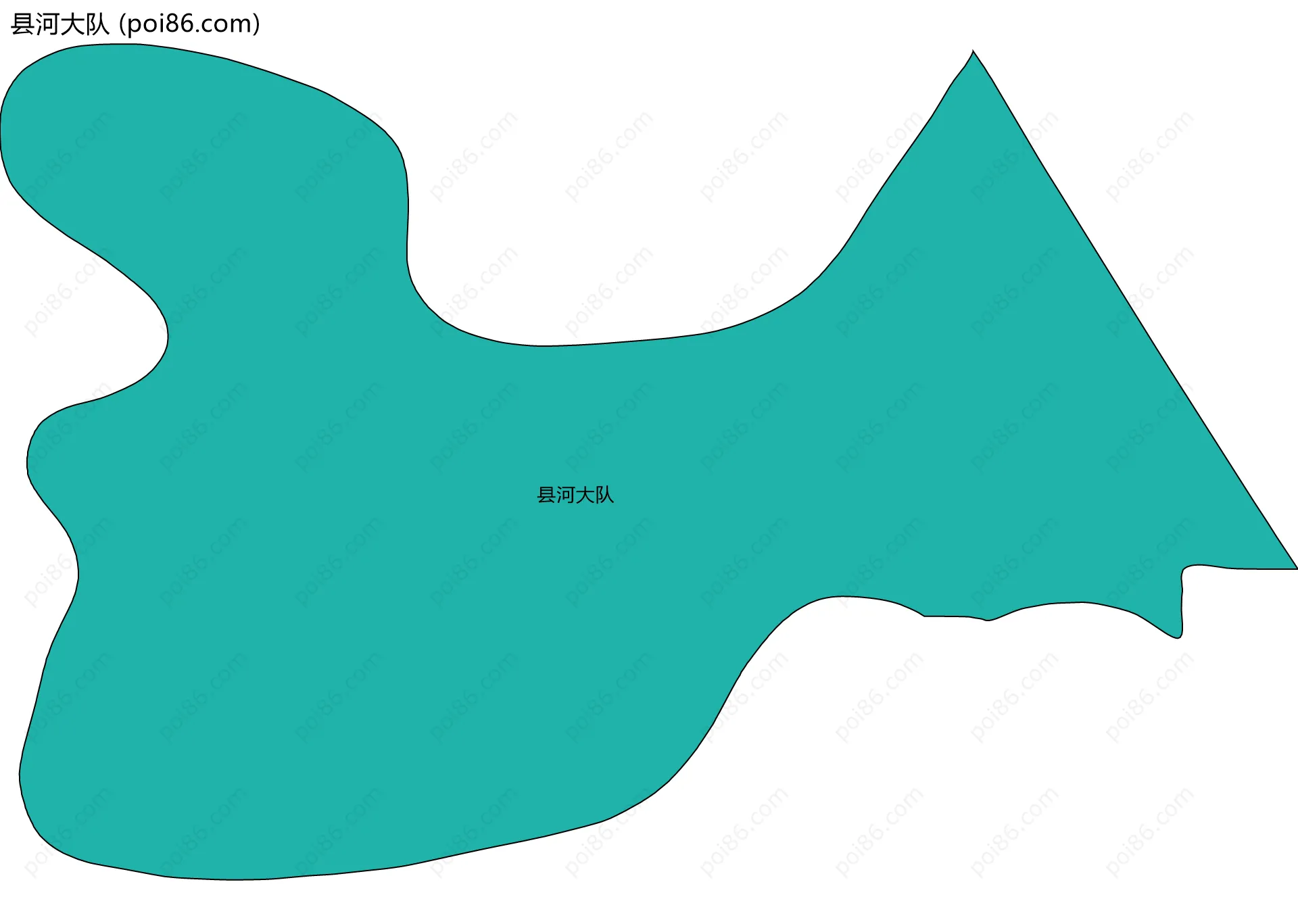 县河大队边界地图