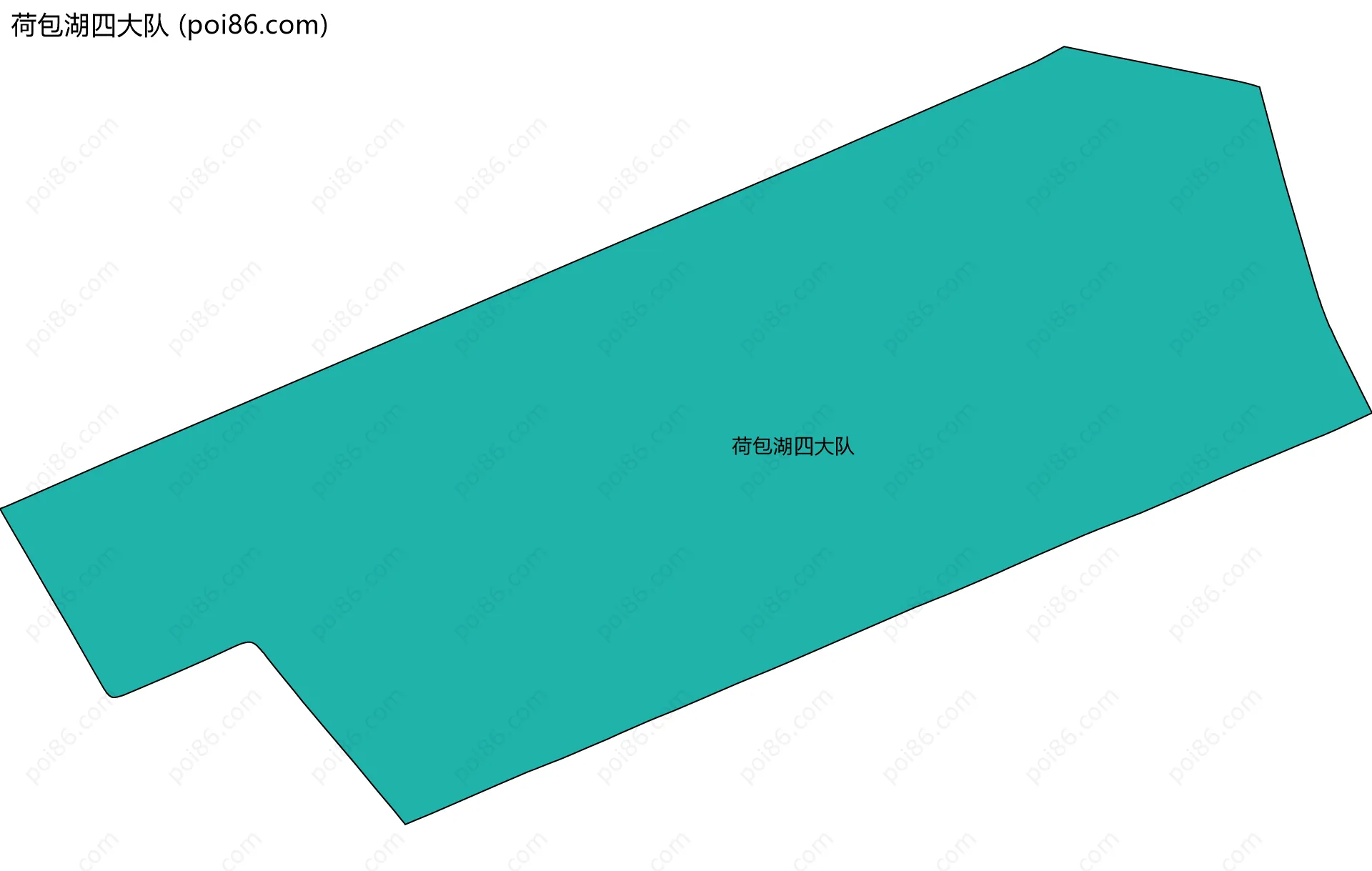 荷包湖四大队边界地图