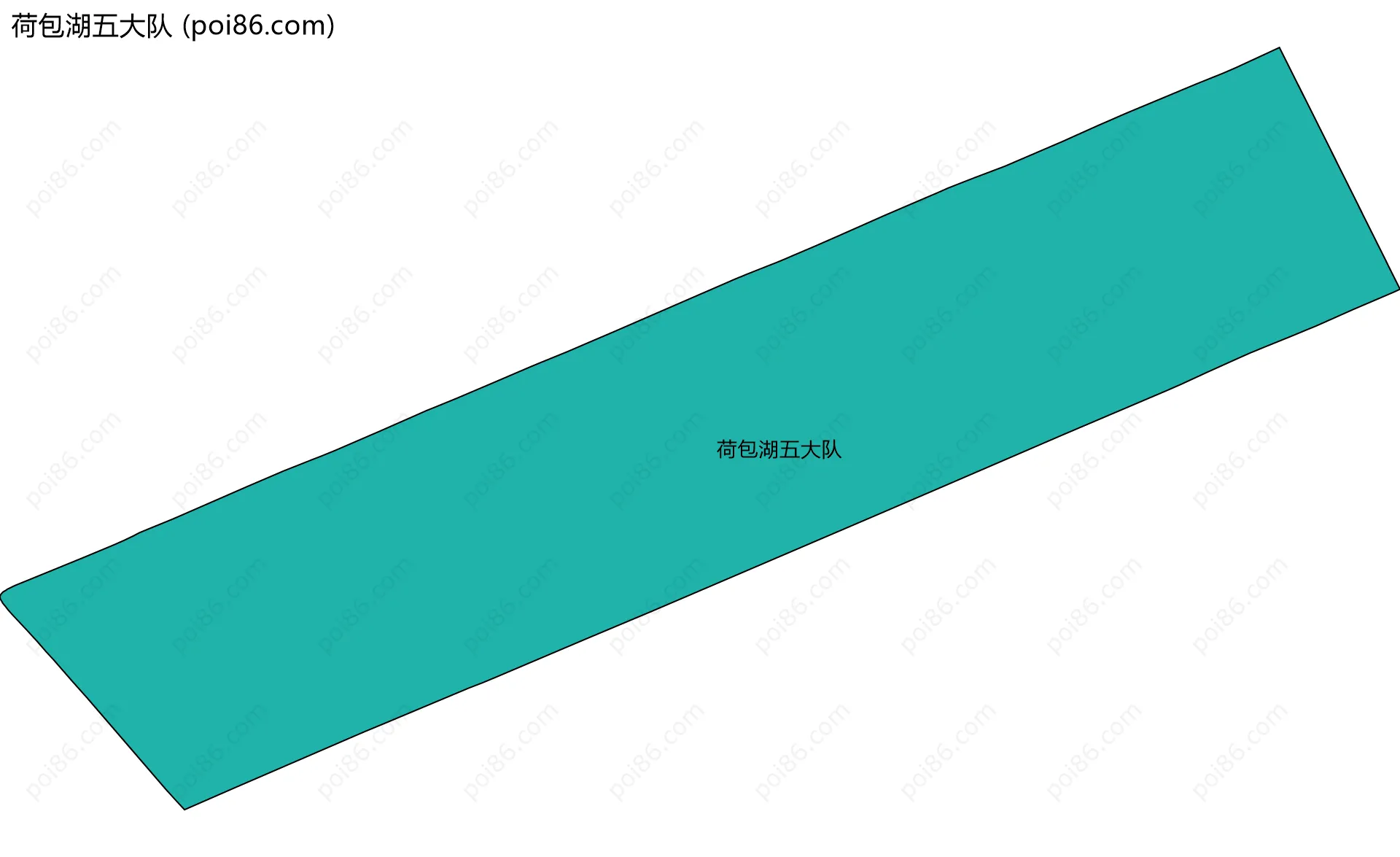 荷包湖五大队边界地图