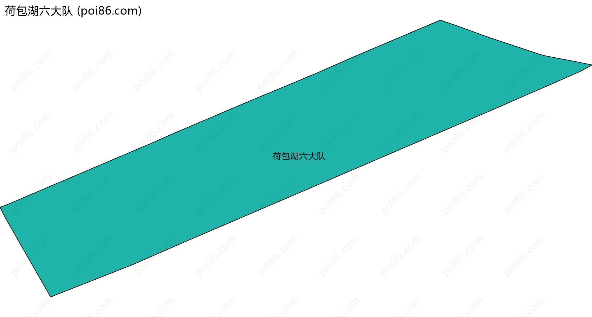 荷包湖六大队边界地图