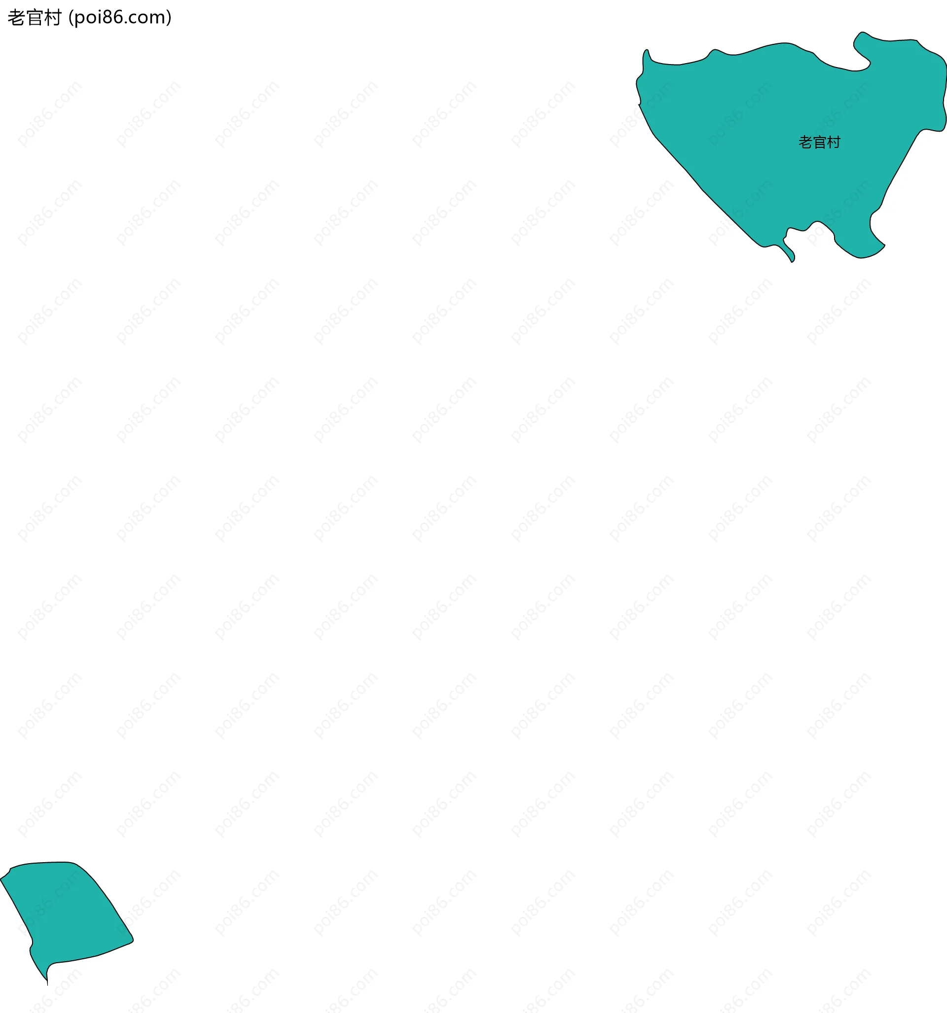 老官村边界地图