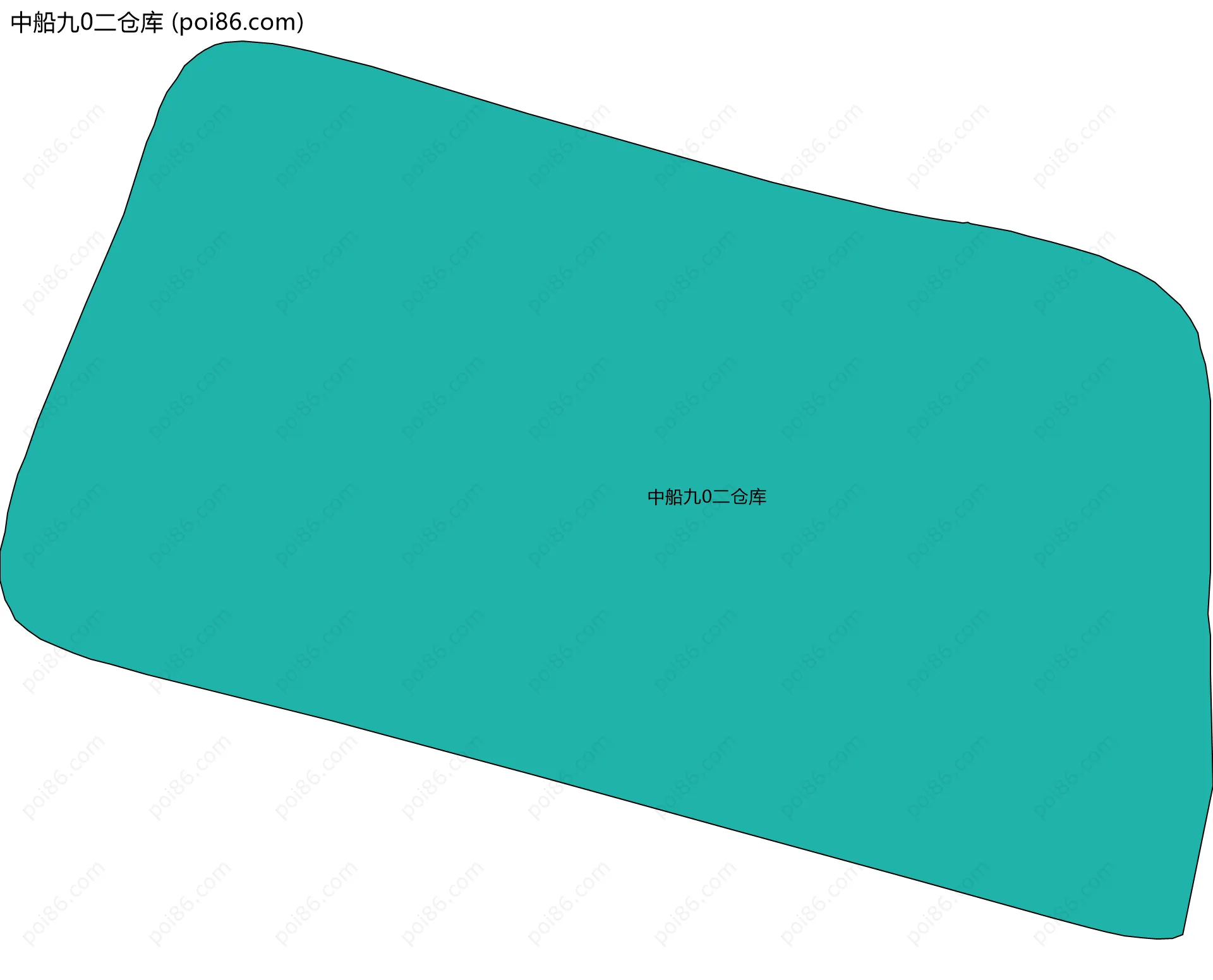 中船九0二仓库边界地图
