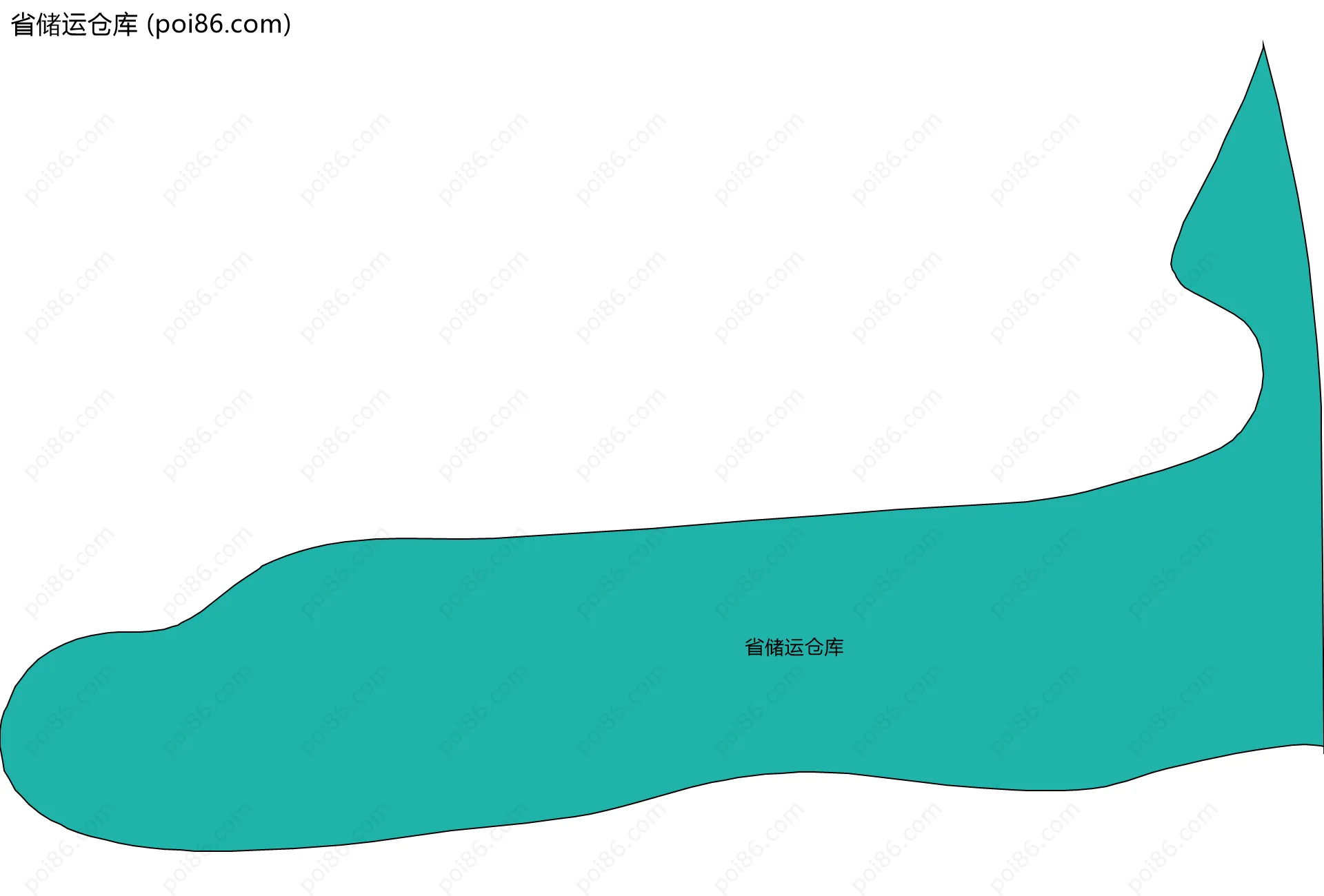 省储运仓库边界地图
