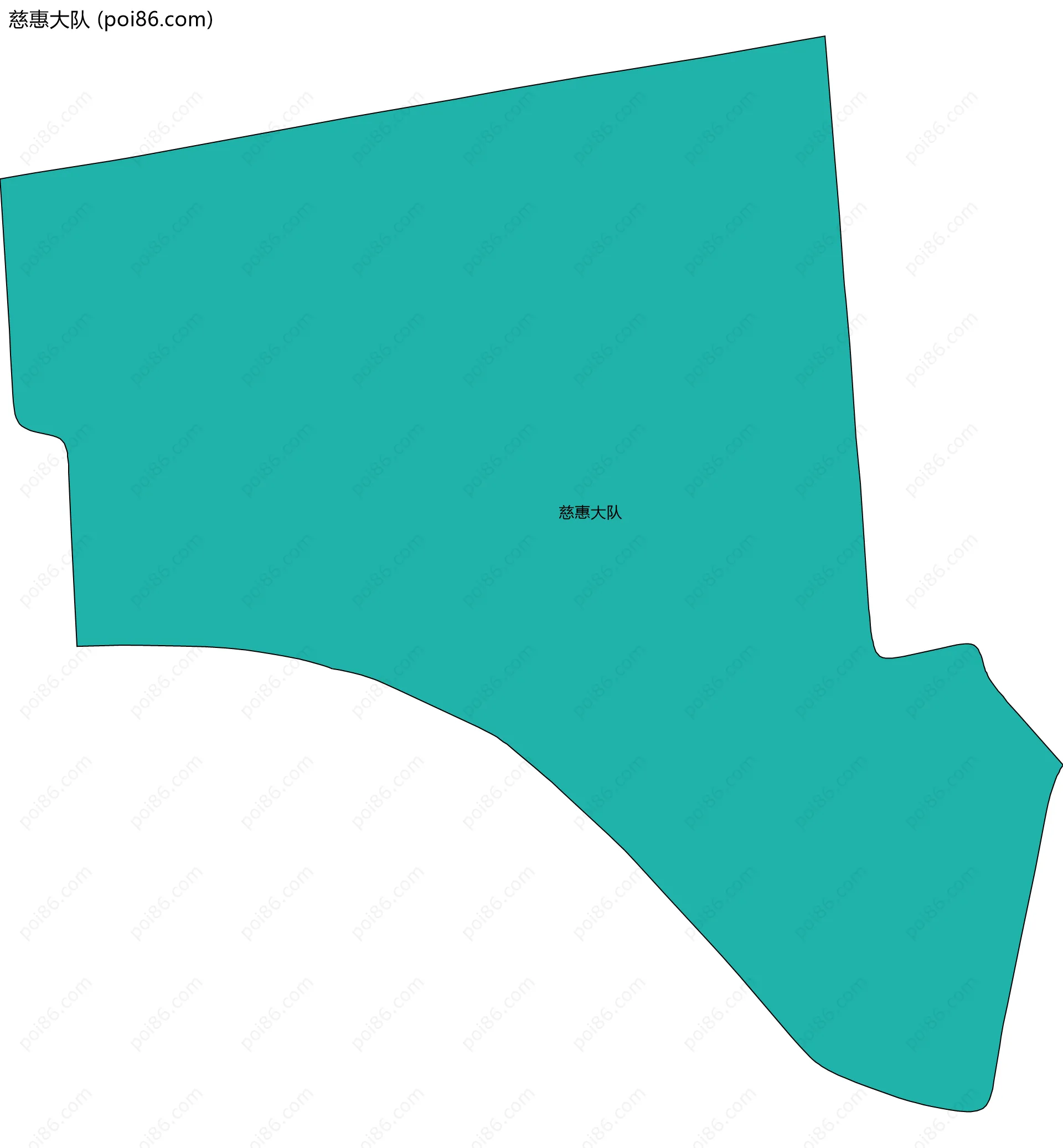 慈惠大队边界地图