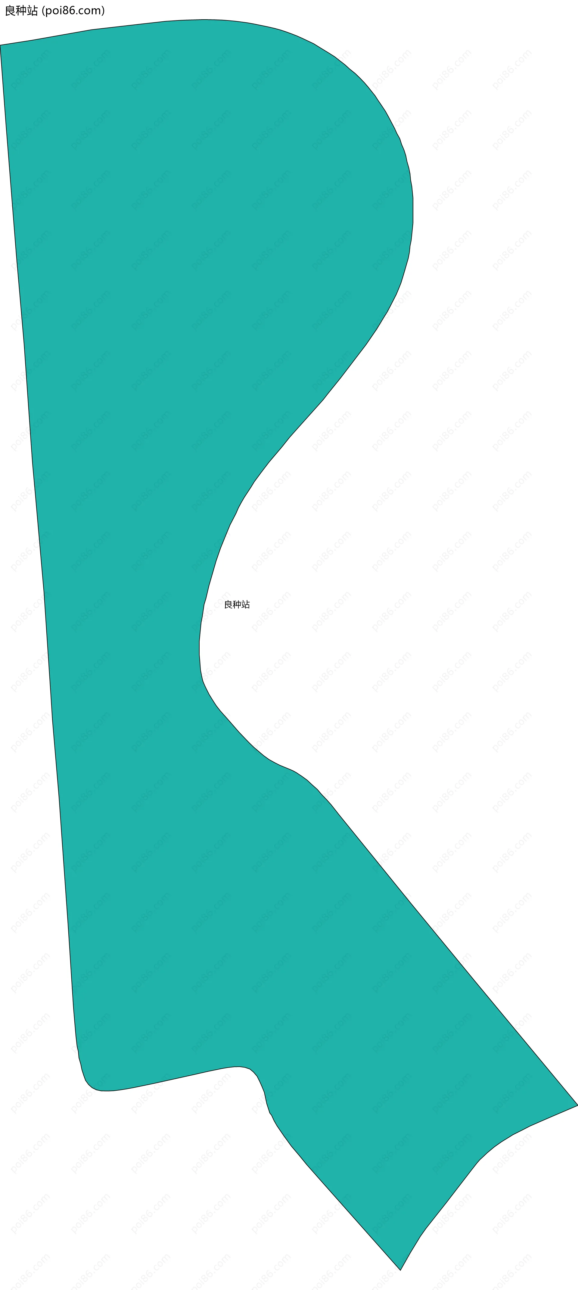 良种站边界地图