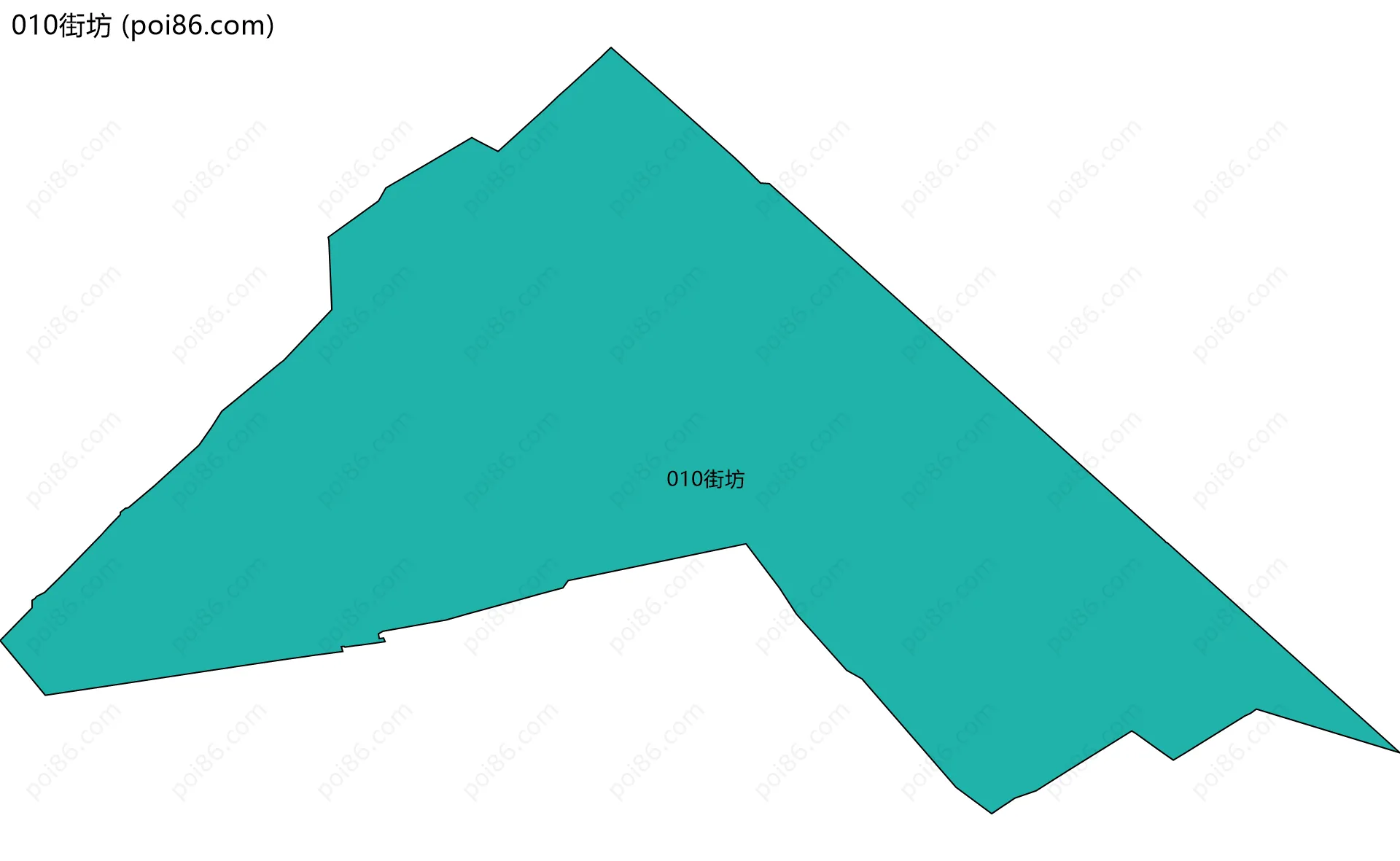 010街坊边界地图