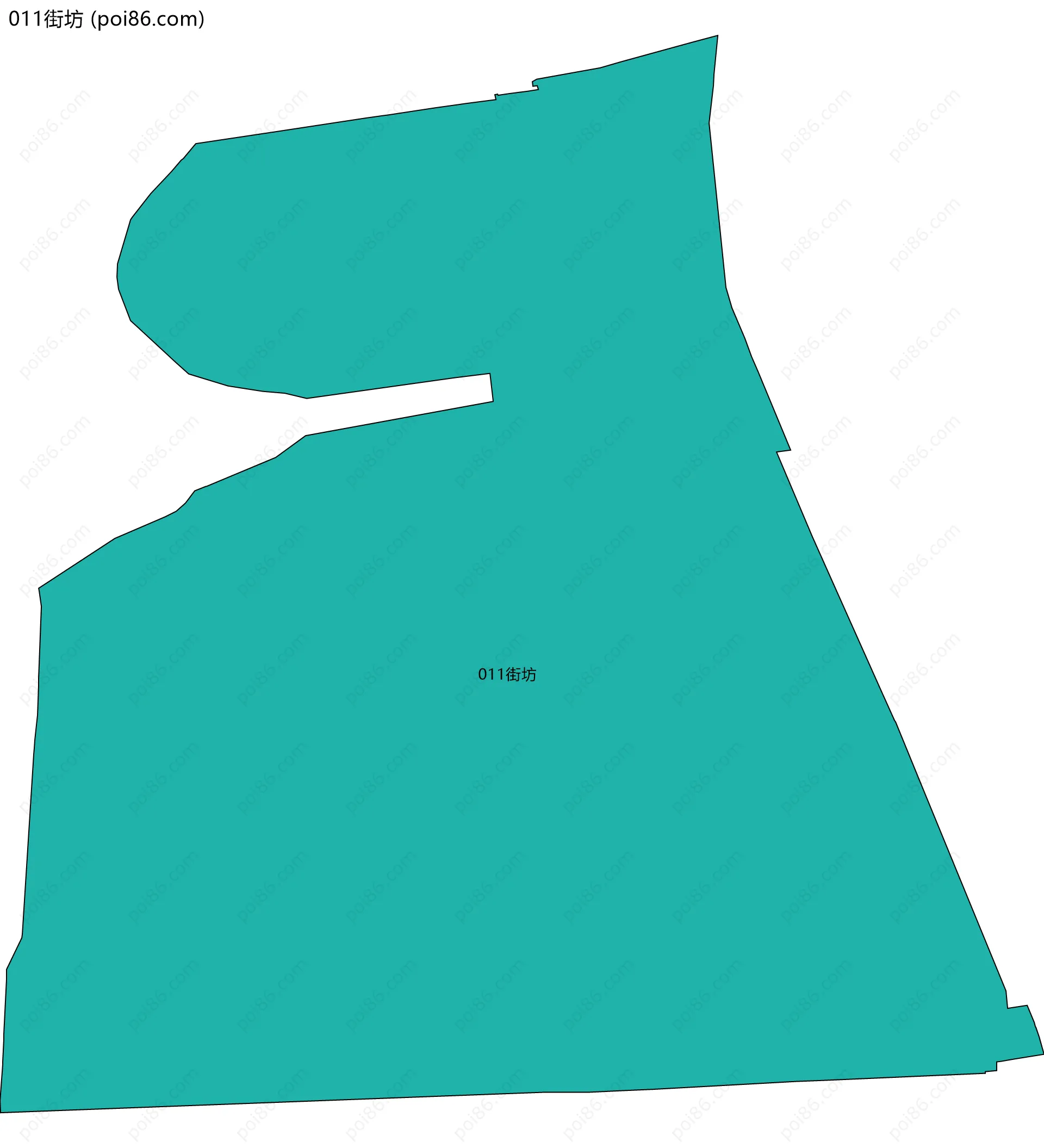 011街坊边界地图