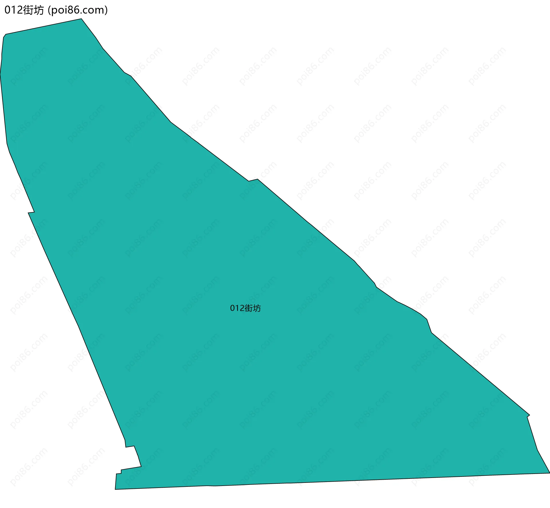 012街坊边界地图