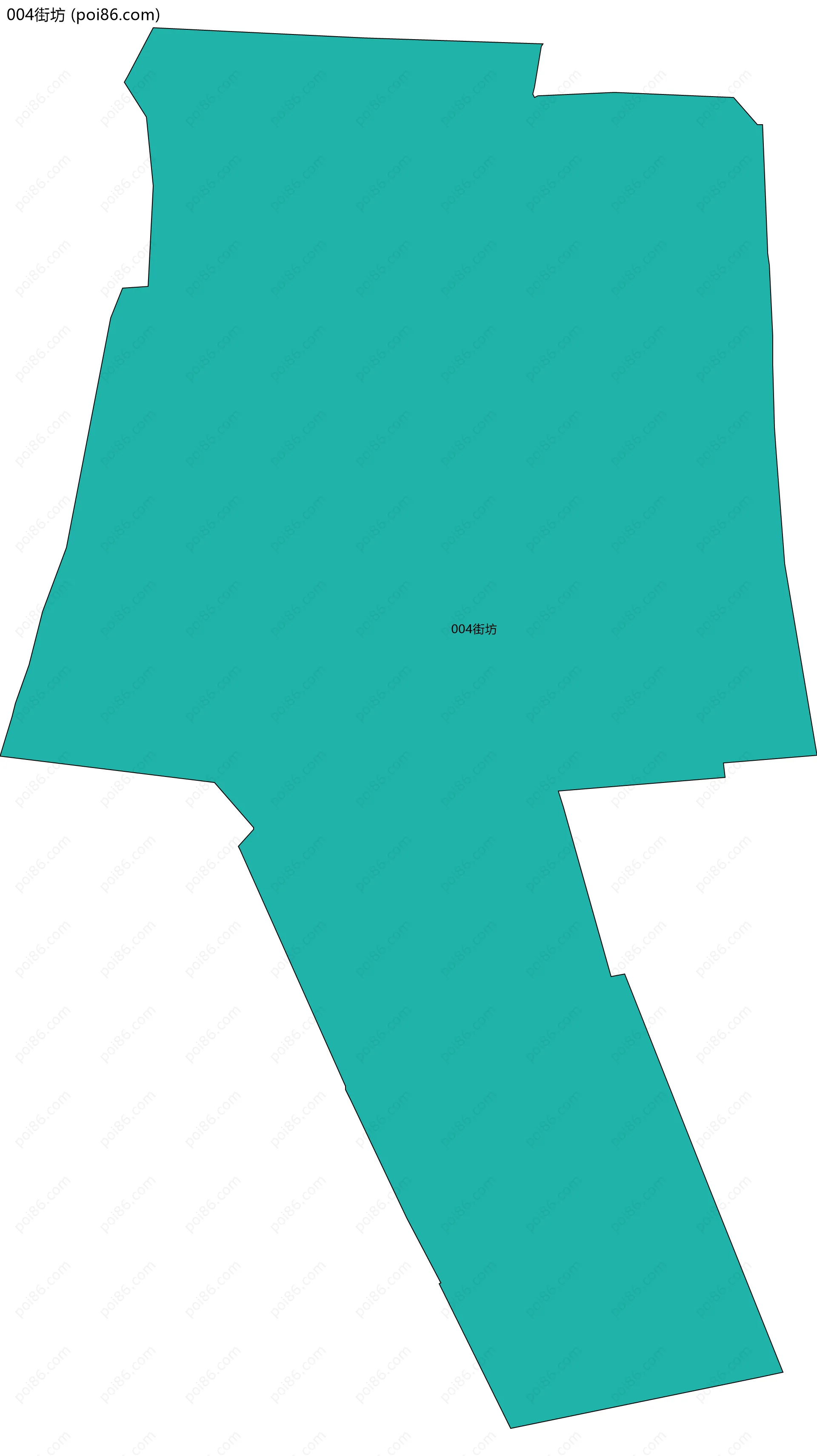 004街坊边界地图
