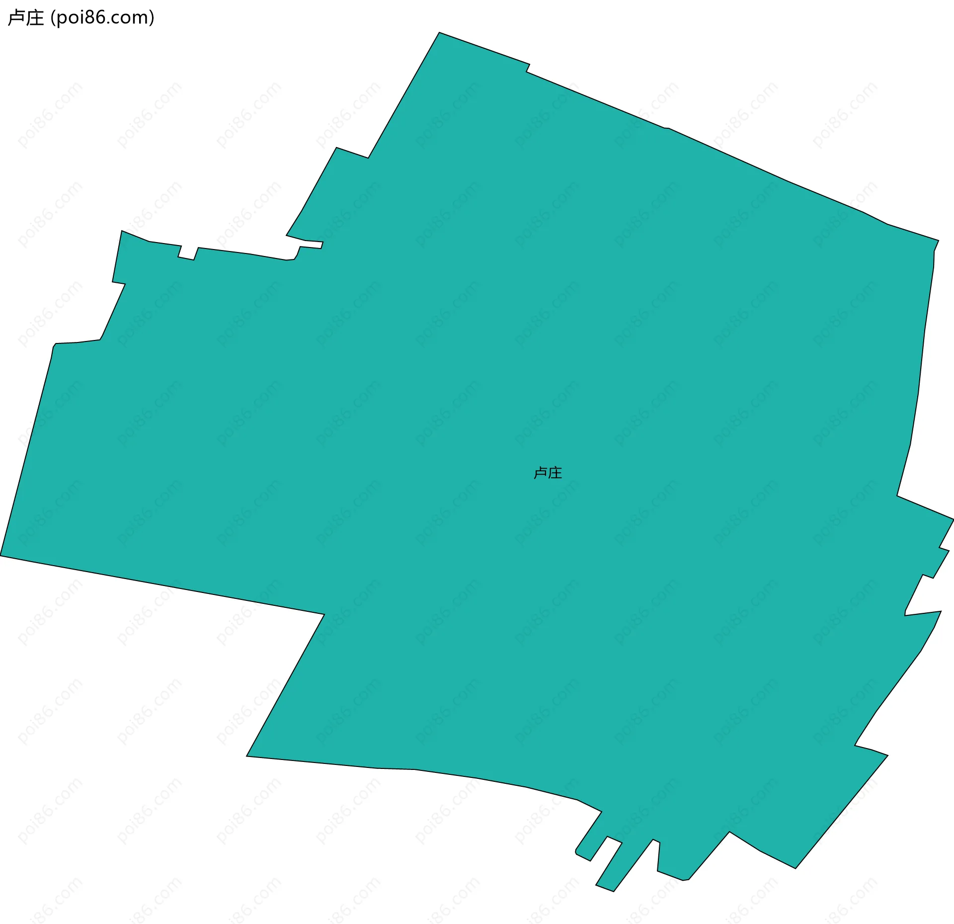 卢庄边界地图