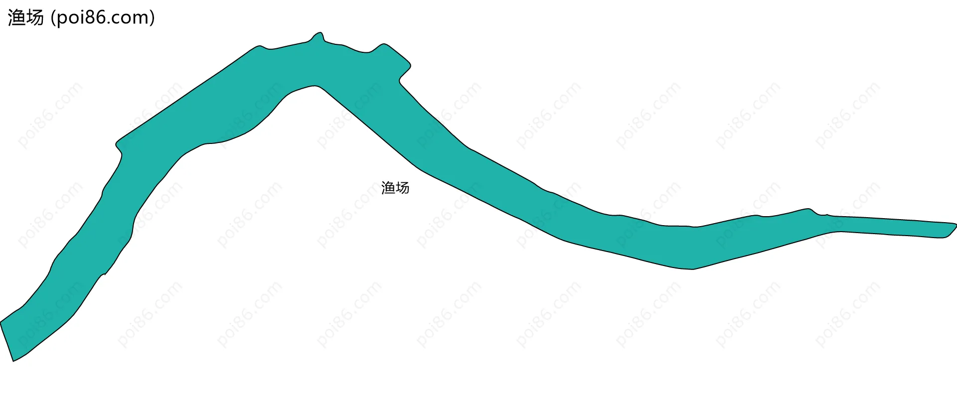 渔场边界地图
