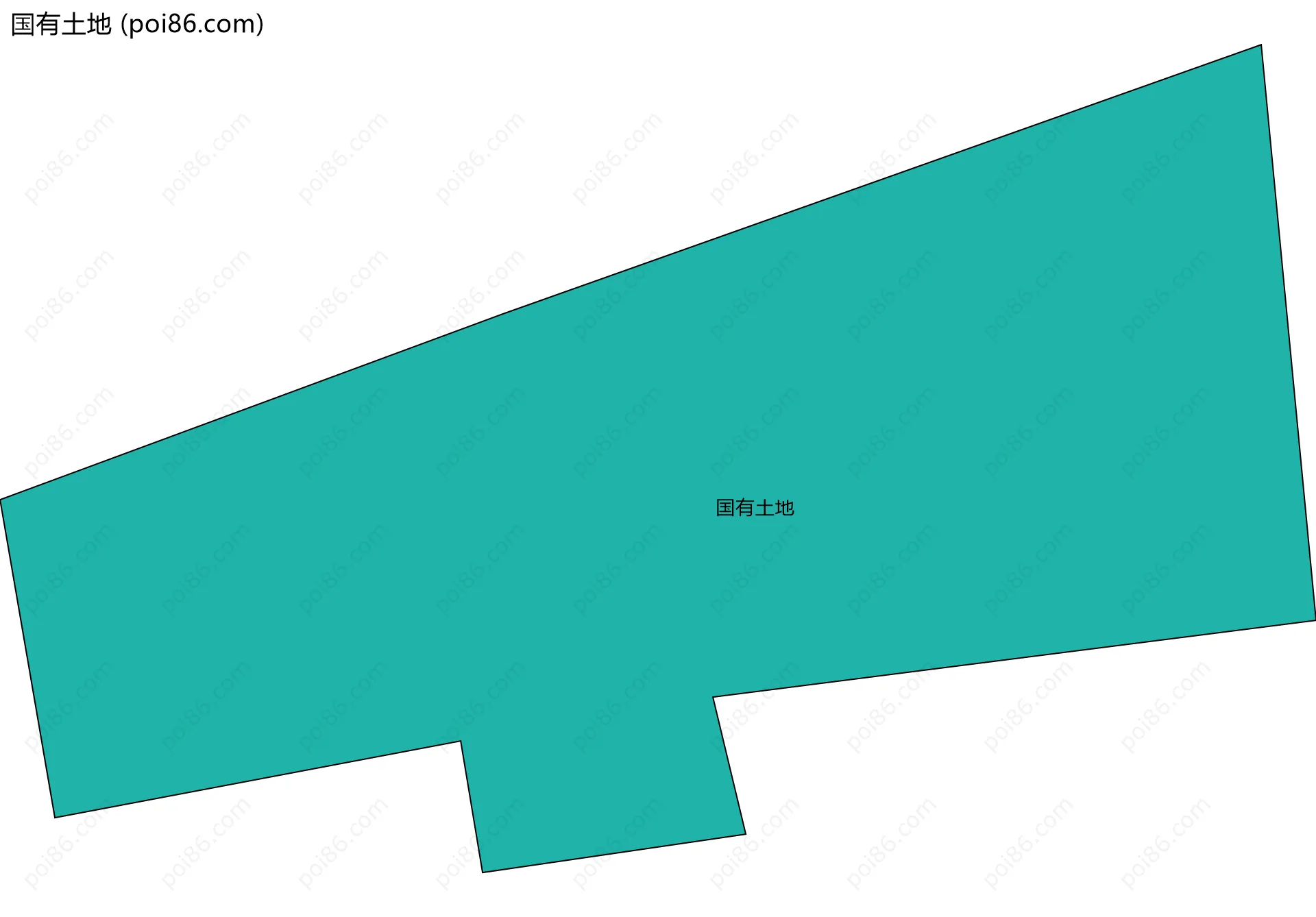 国有土地边界地图