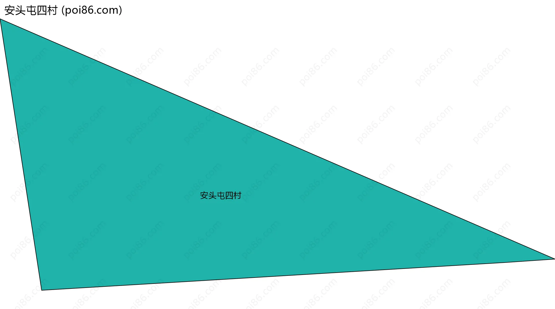 安头屯四村边界地图