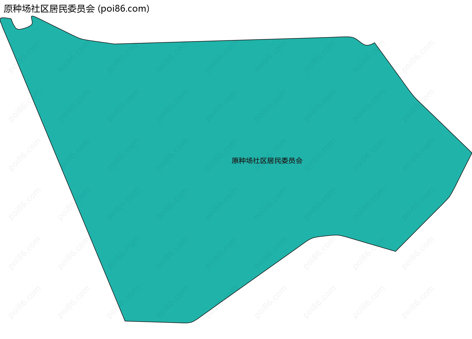 原种场社区居民委员会边界地图