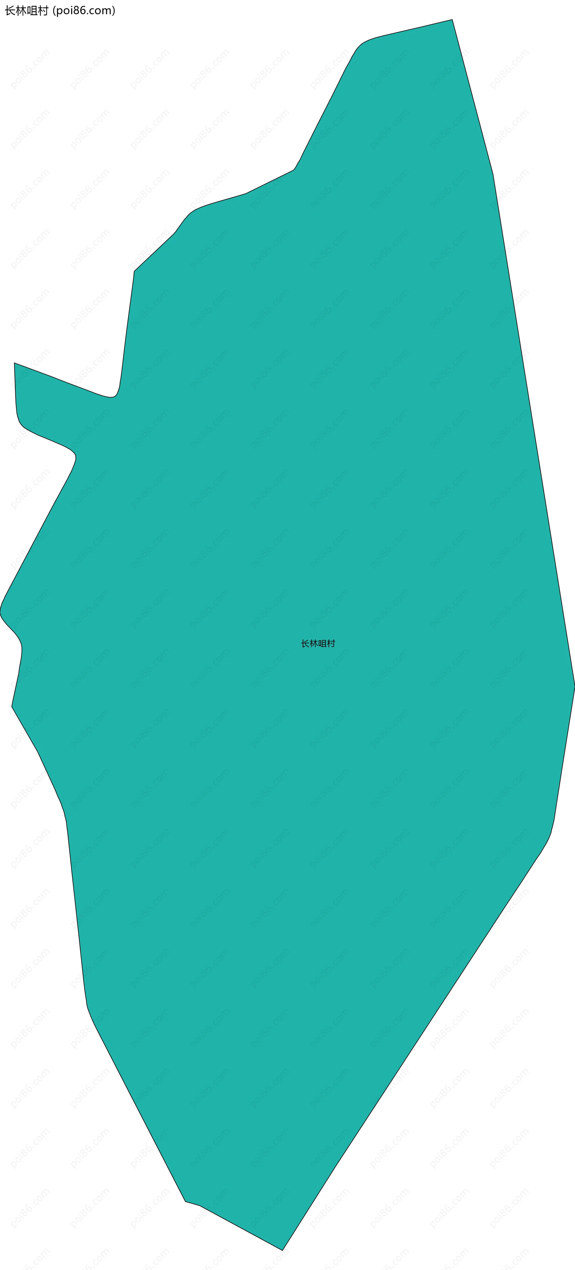 长林咀村边界地图