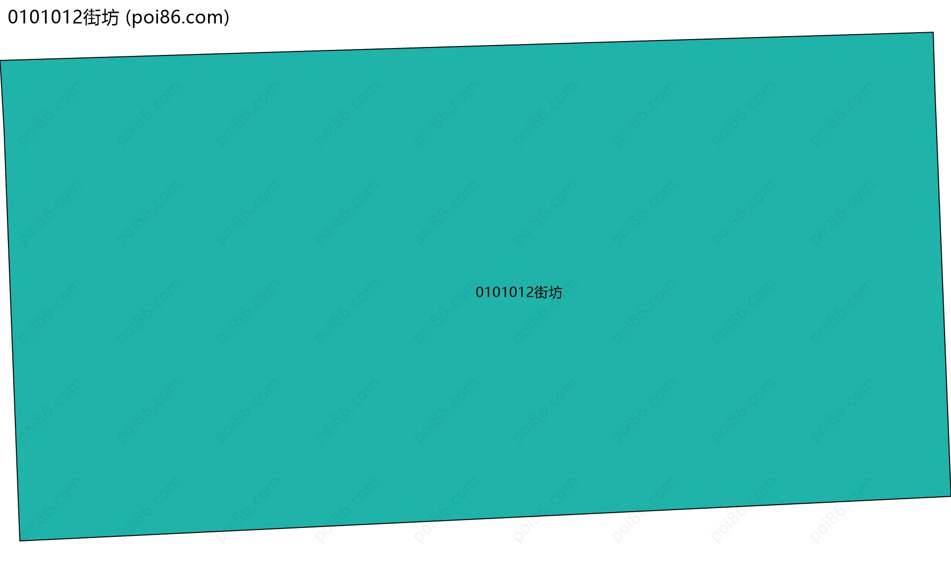 0101012街坊边界地图