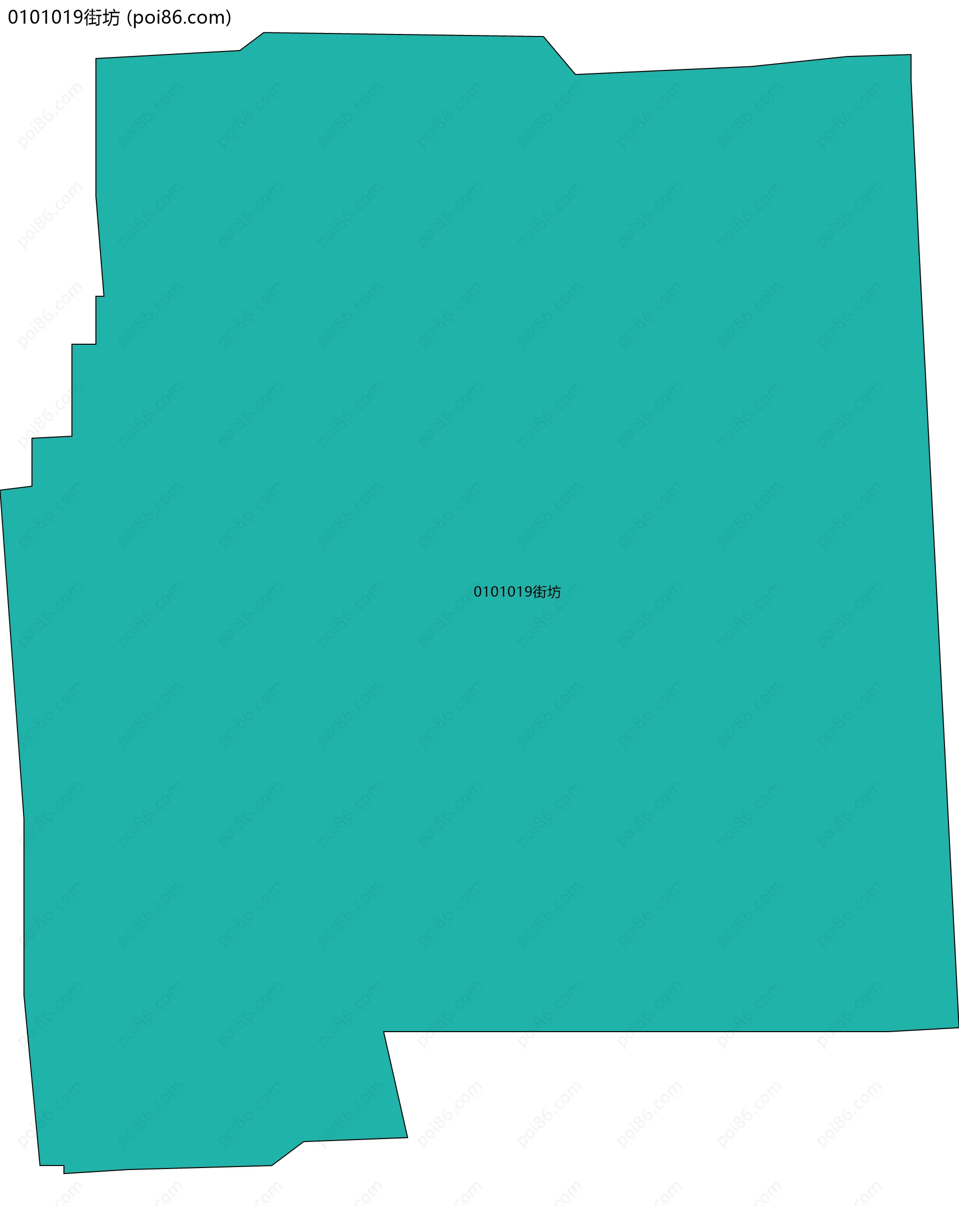 0101019街坊边界地图