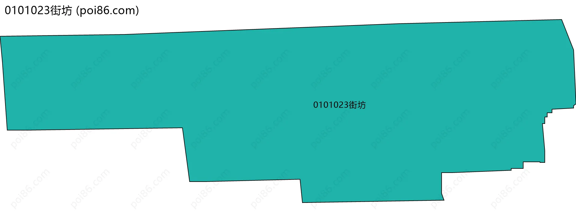 0101023街坊边界地图