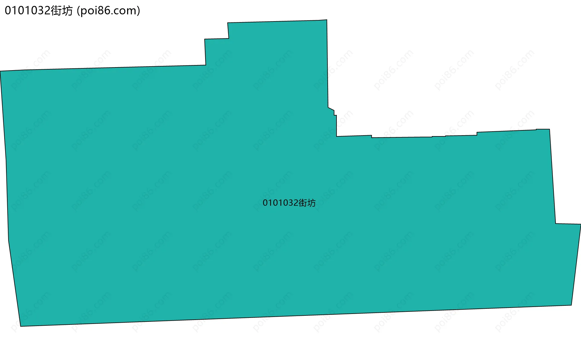 0101032街坊边界地图
