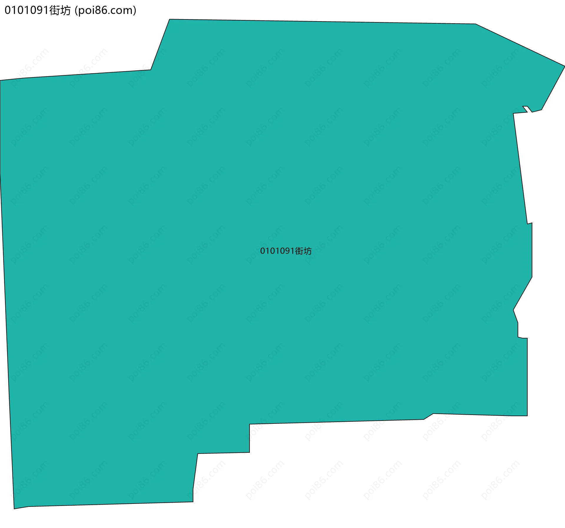 0101091街坊边界地图