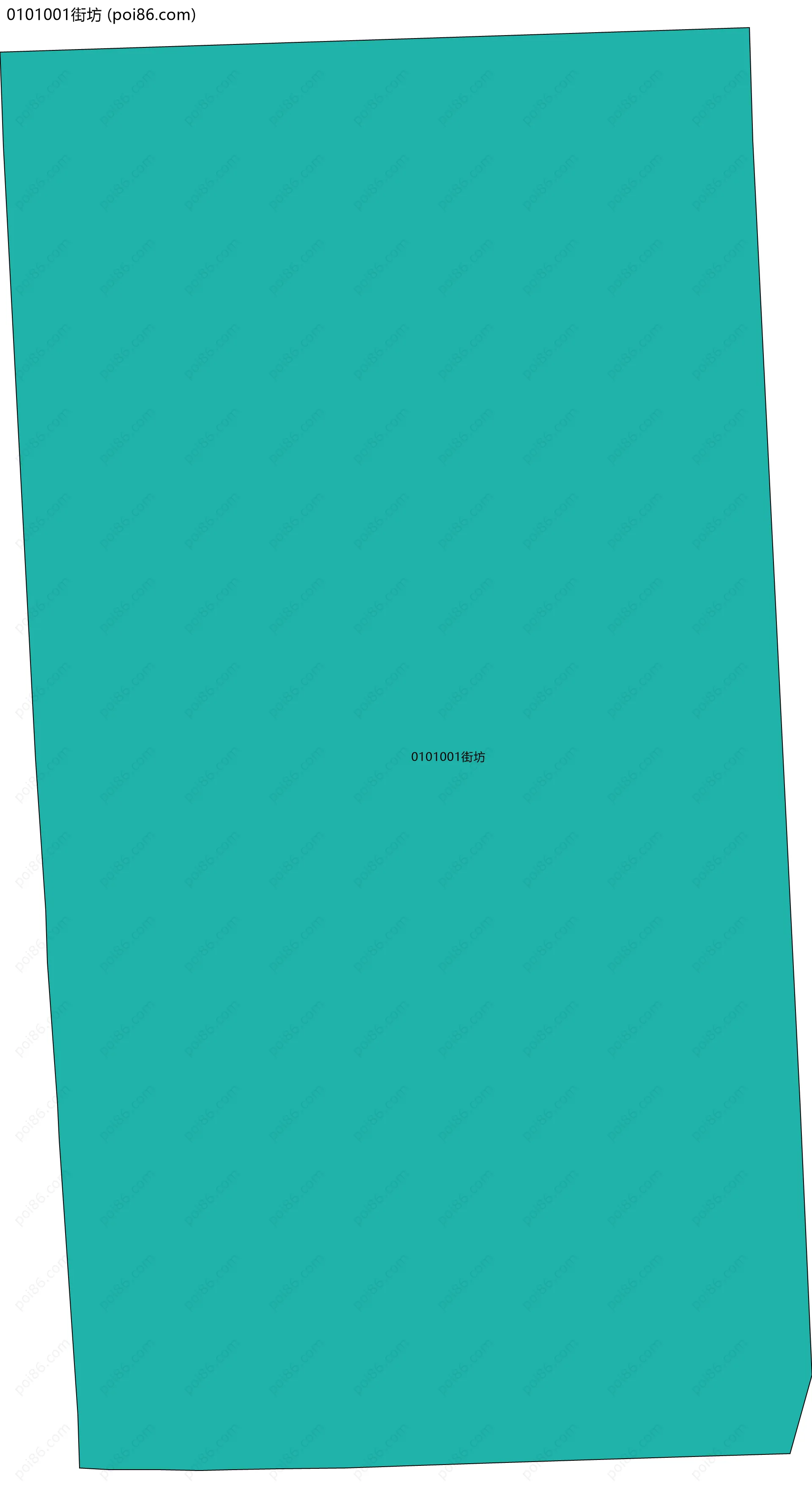 0101001街坊边界地图