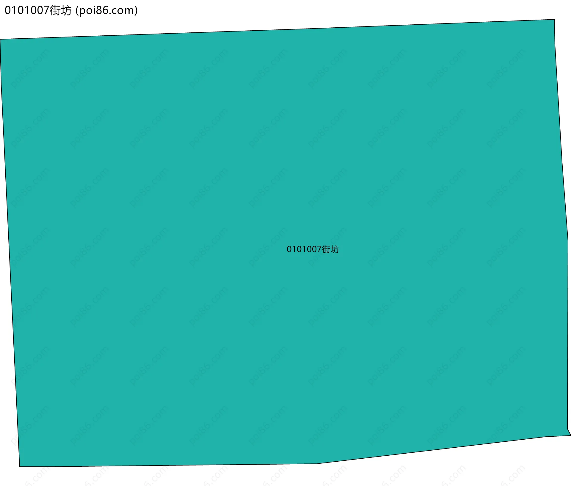 0101007街坊边界地图