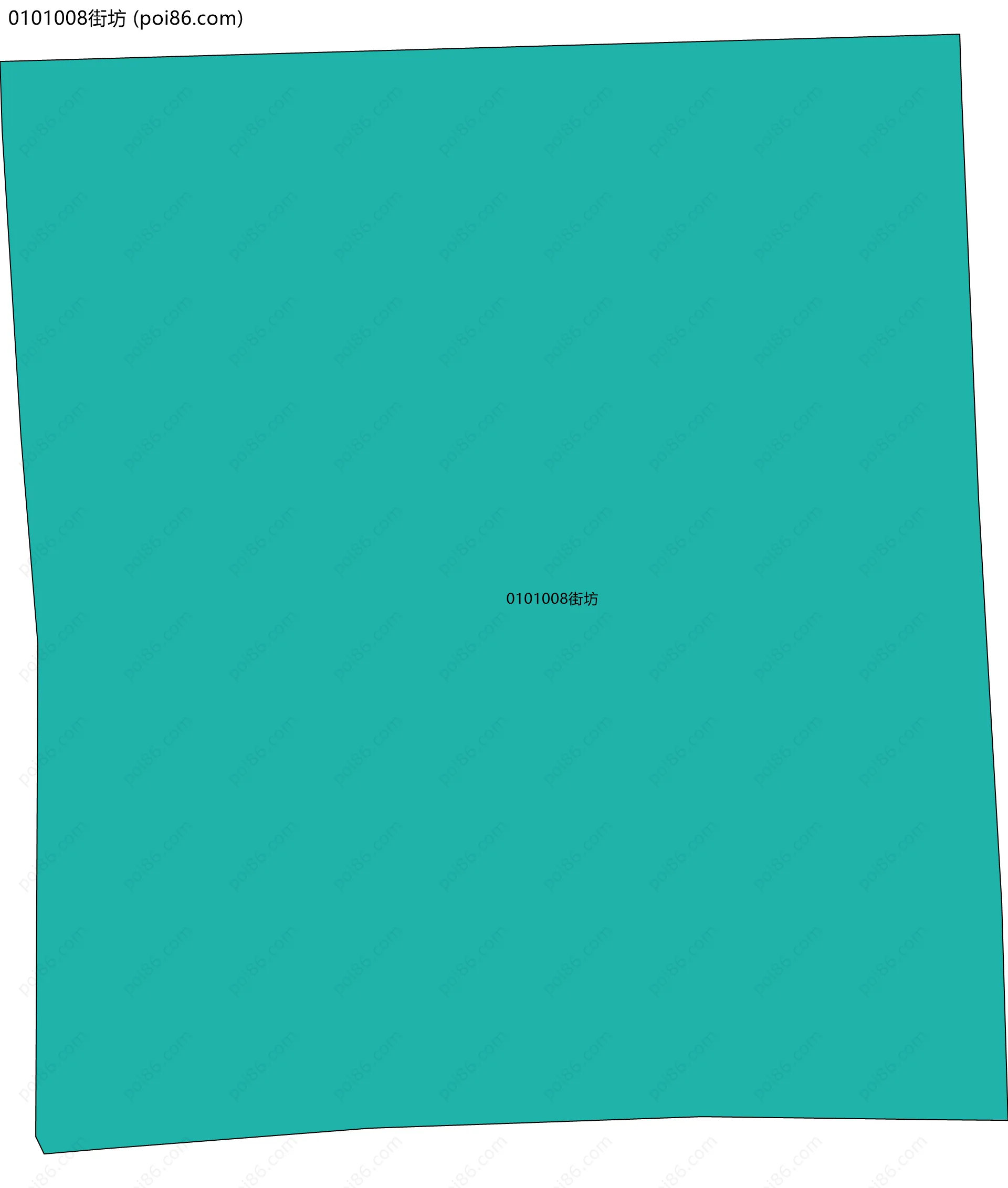 0101008街坊边界地图