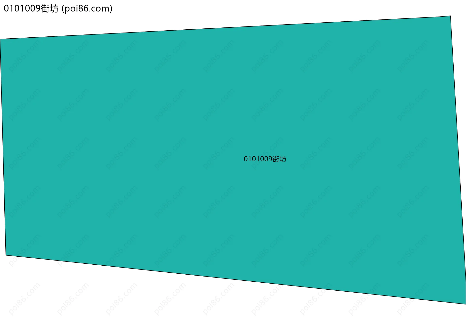 0101009街坊边界地图
