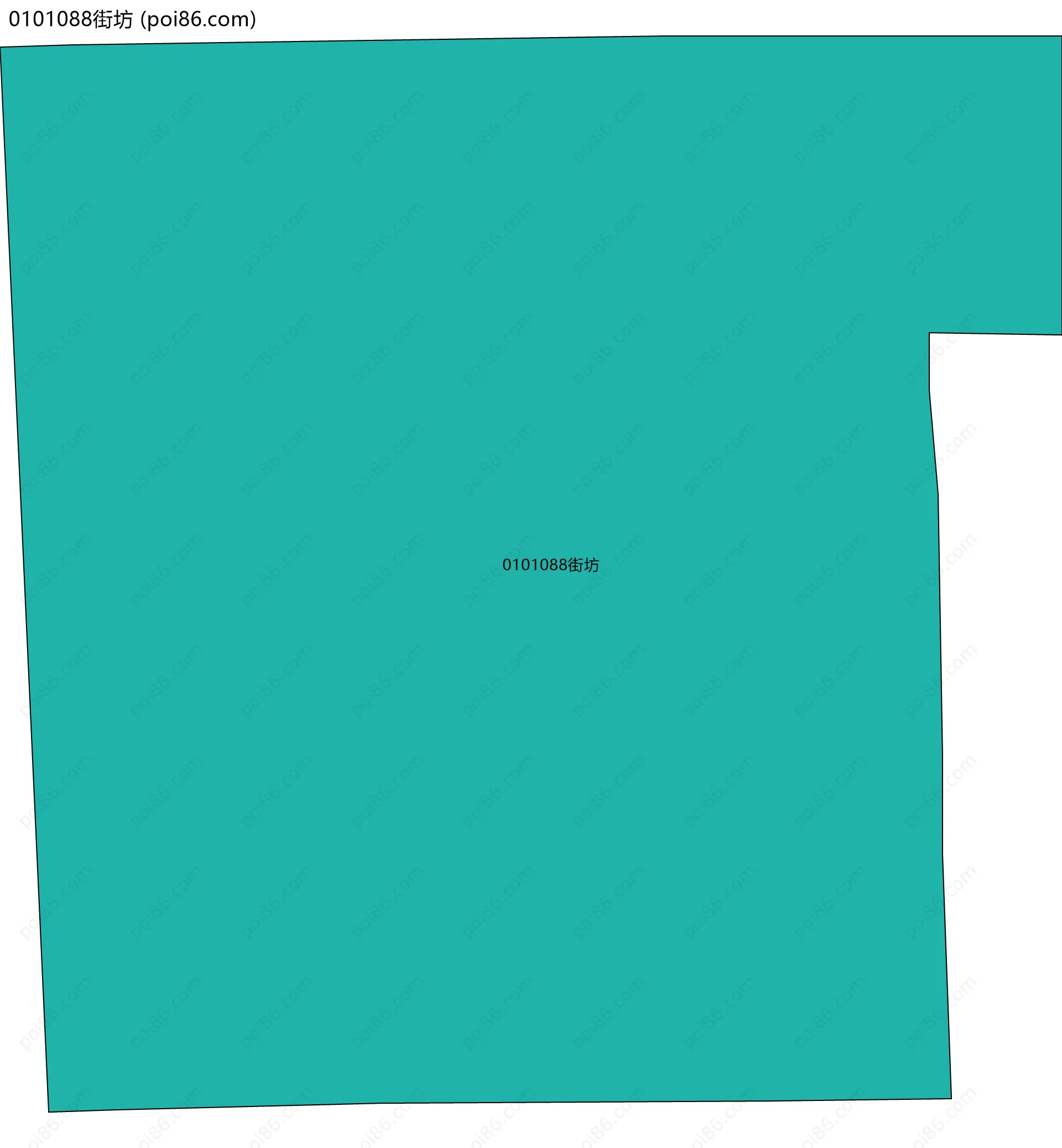 0101088街坊边界地图