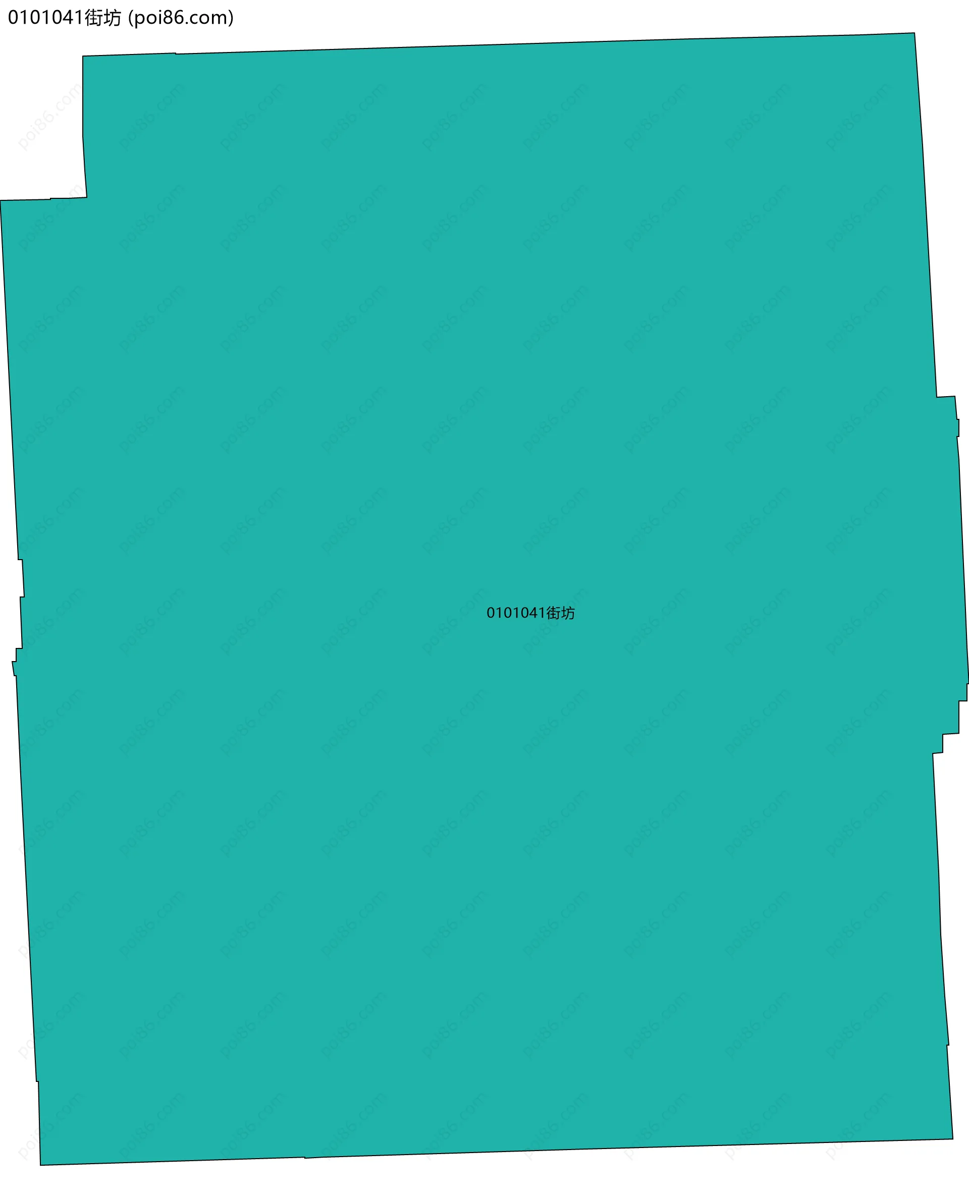 0101041街坊边界地图