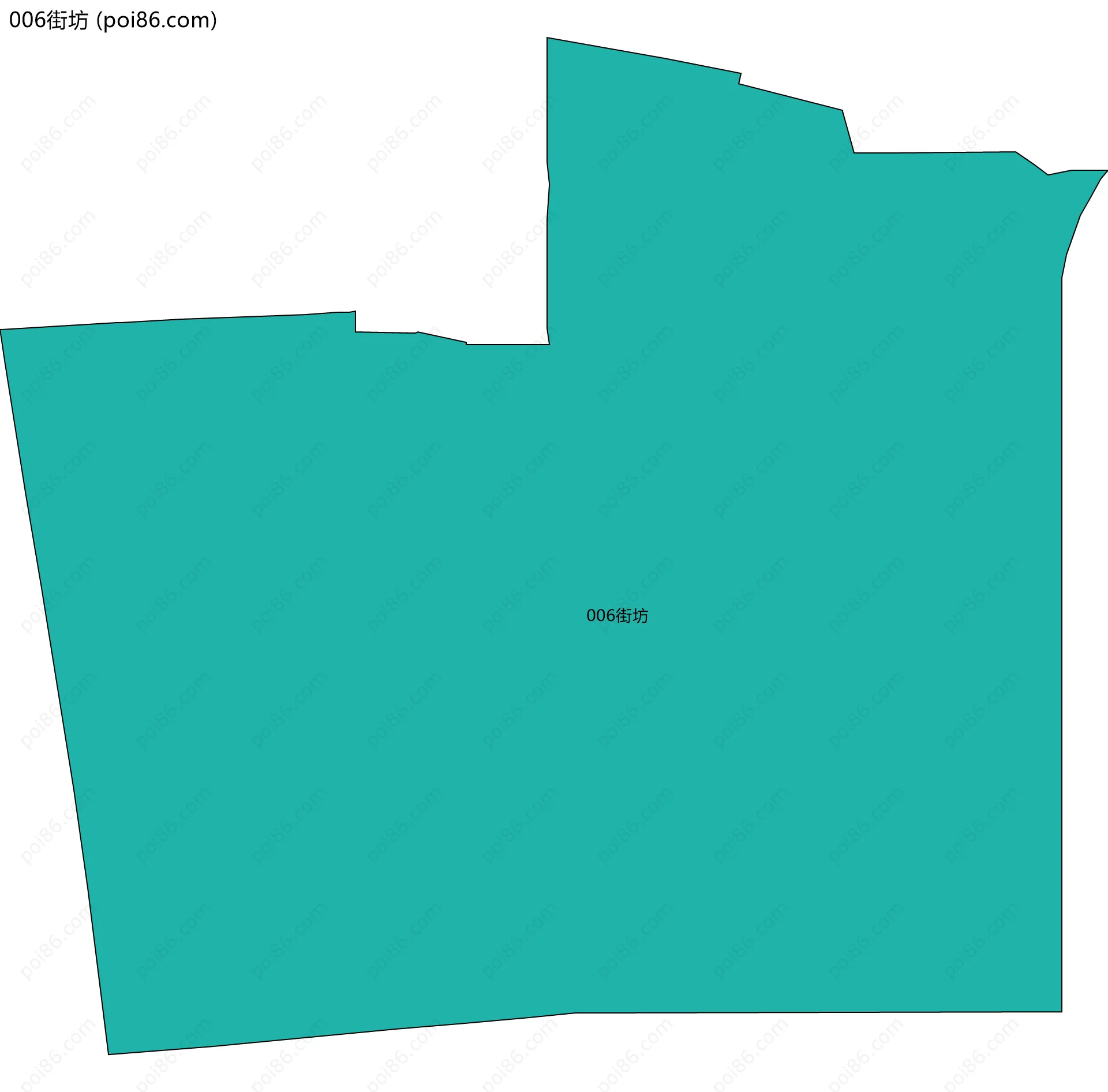 006街坊边界地图