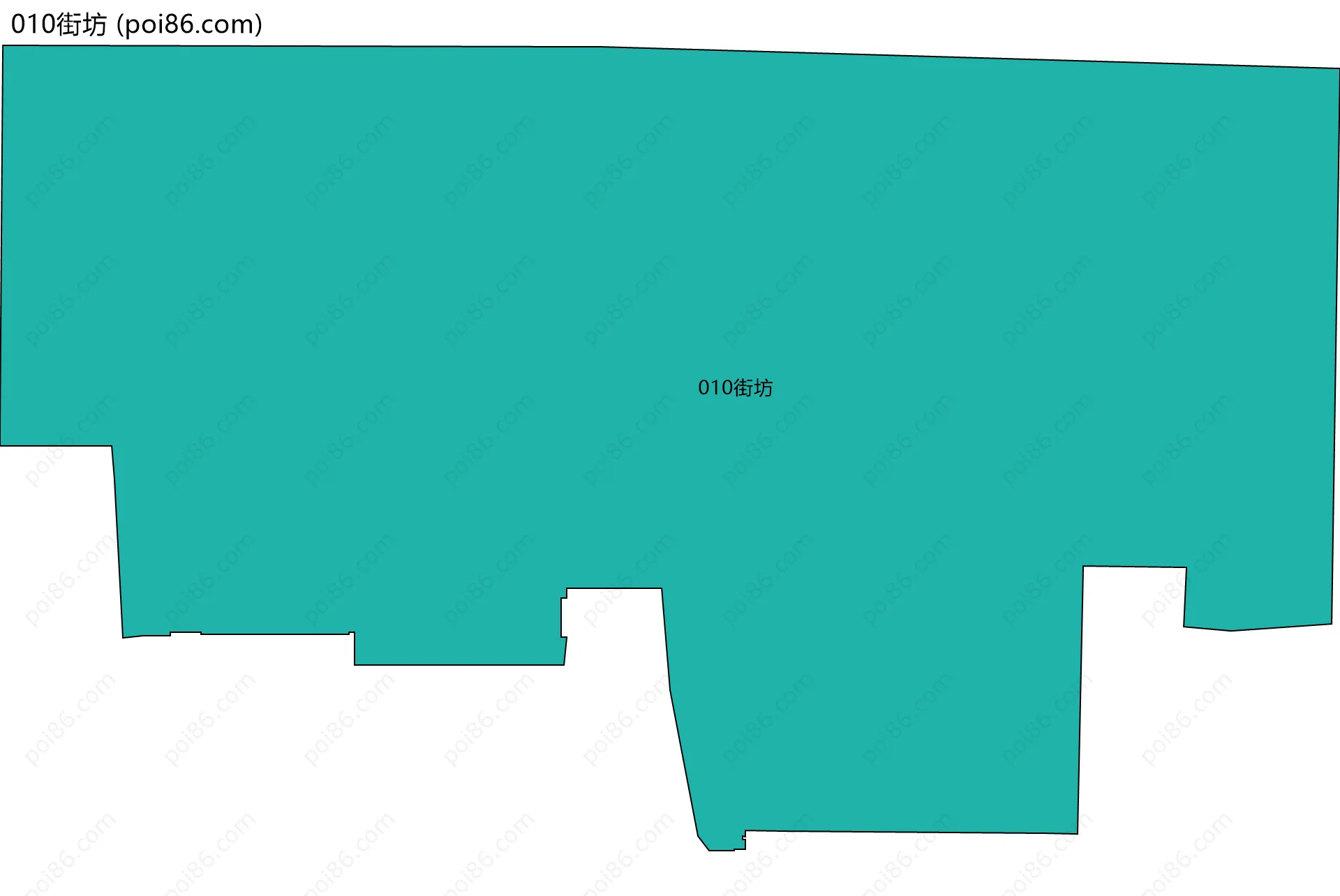010街坊边界地图