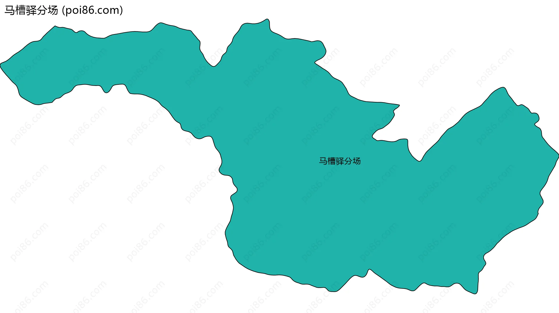 马槽驿分场边界地图