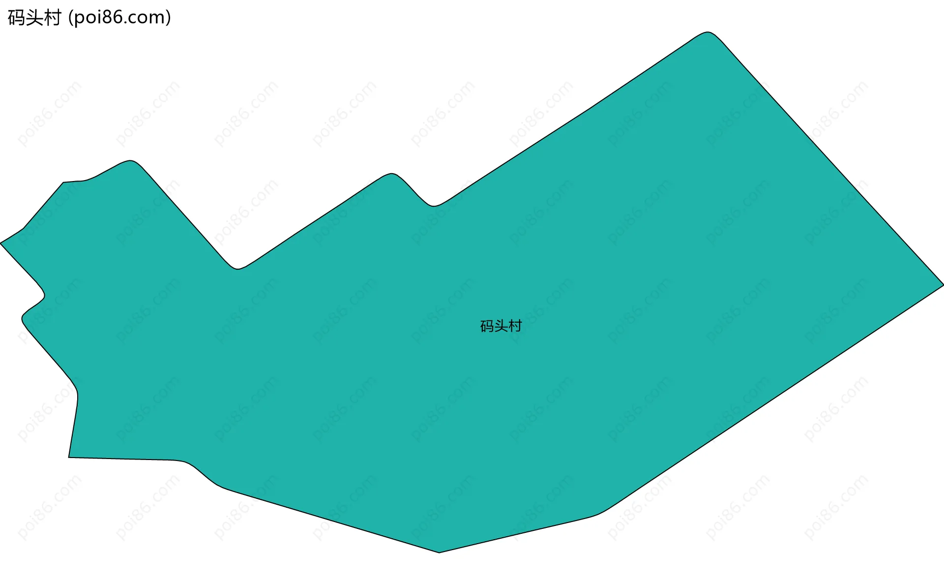 码头村边界地图