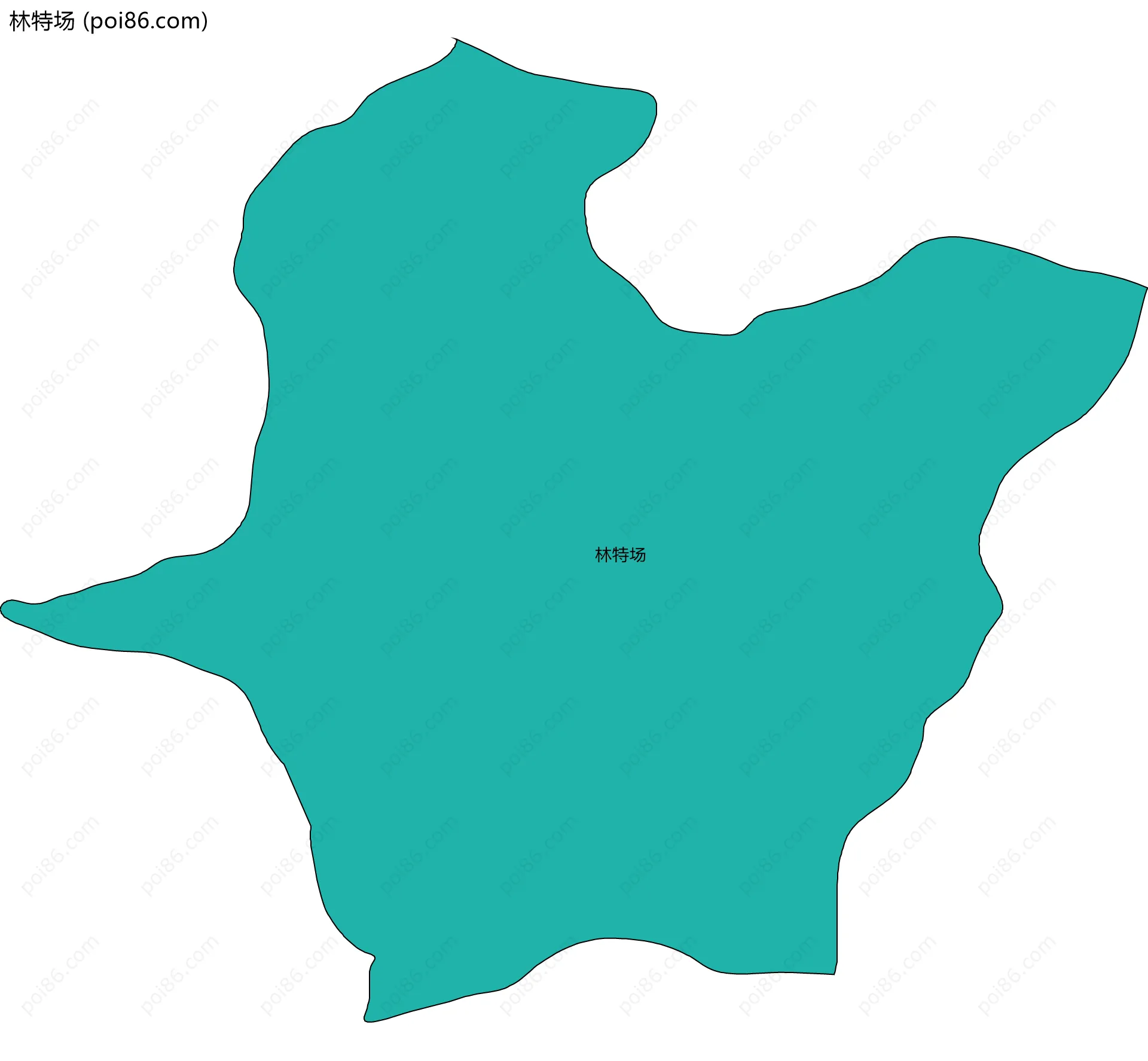林特场边界地图