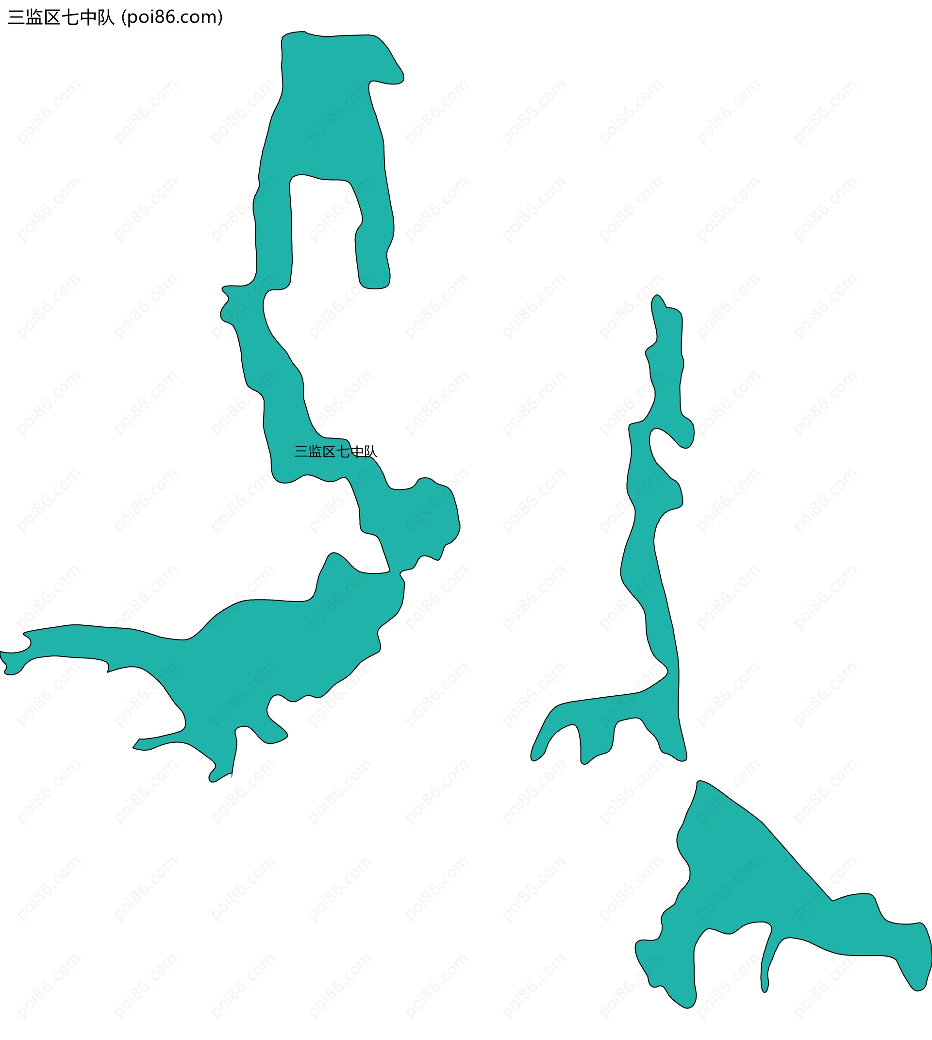 三监区七中队边界地图