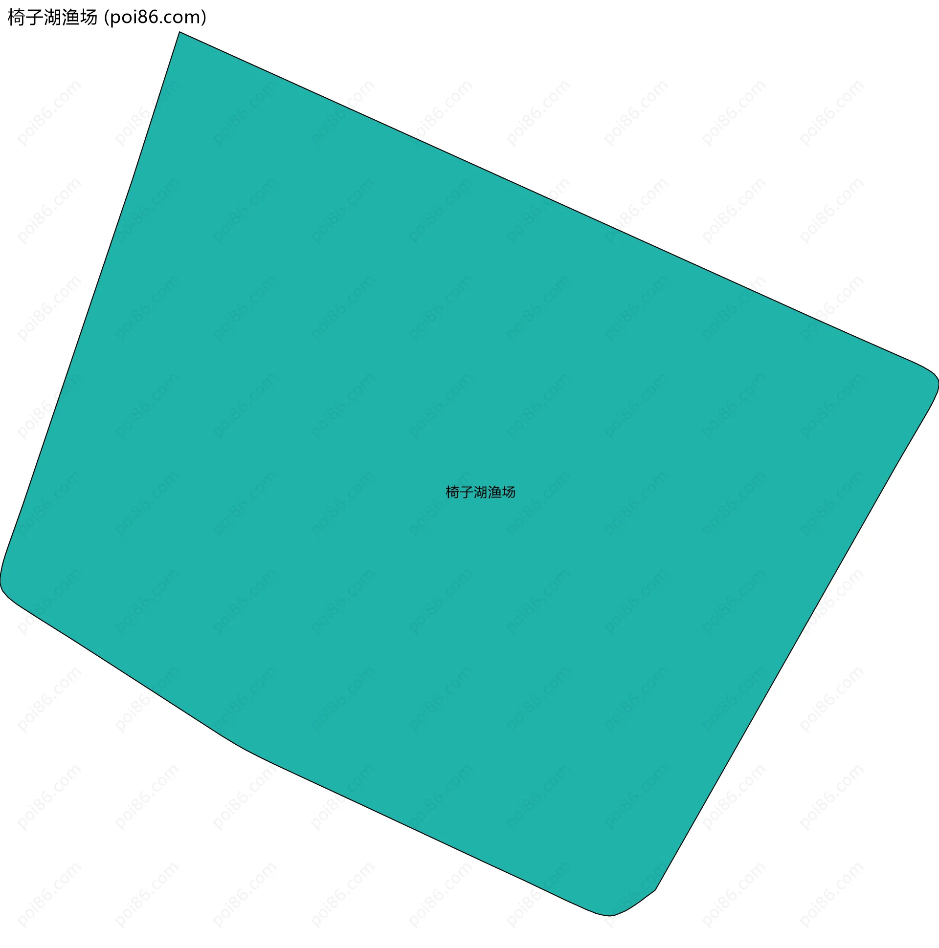 椅子湖渔场边界地图