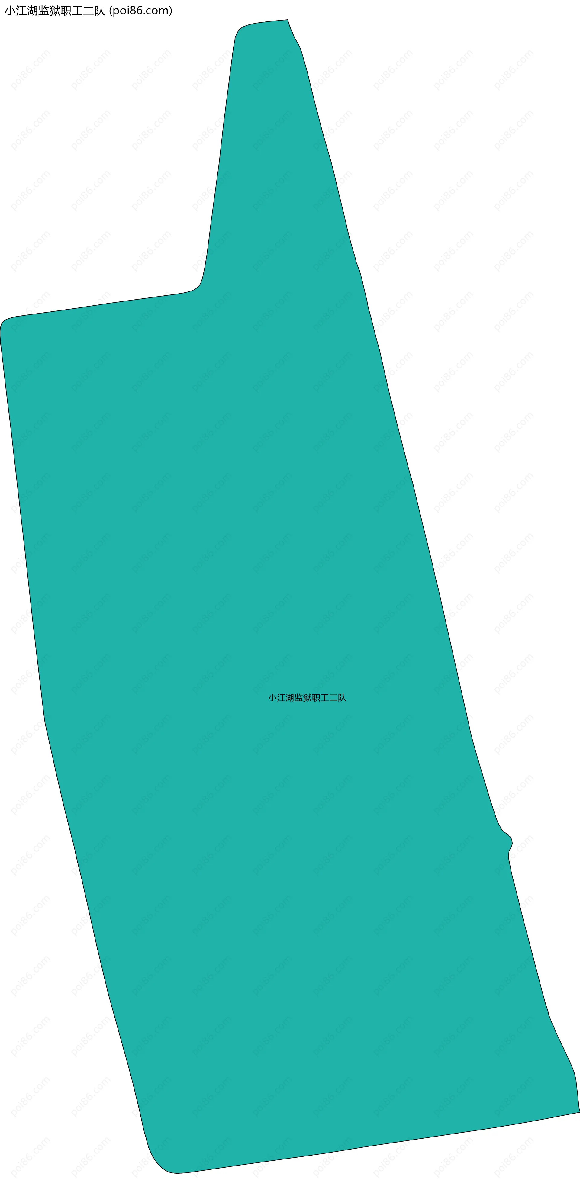 小江湖监狱职工二队边界地图