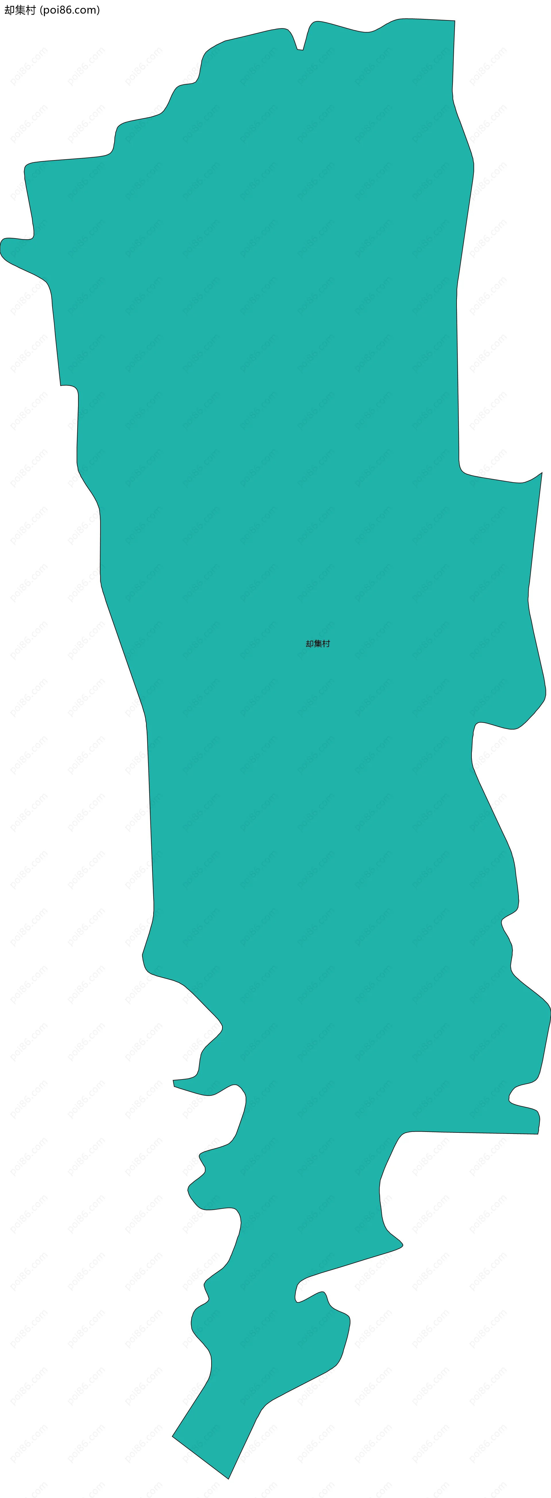 却集村边界地图