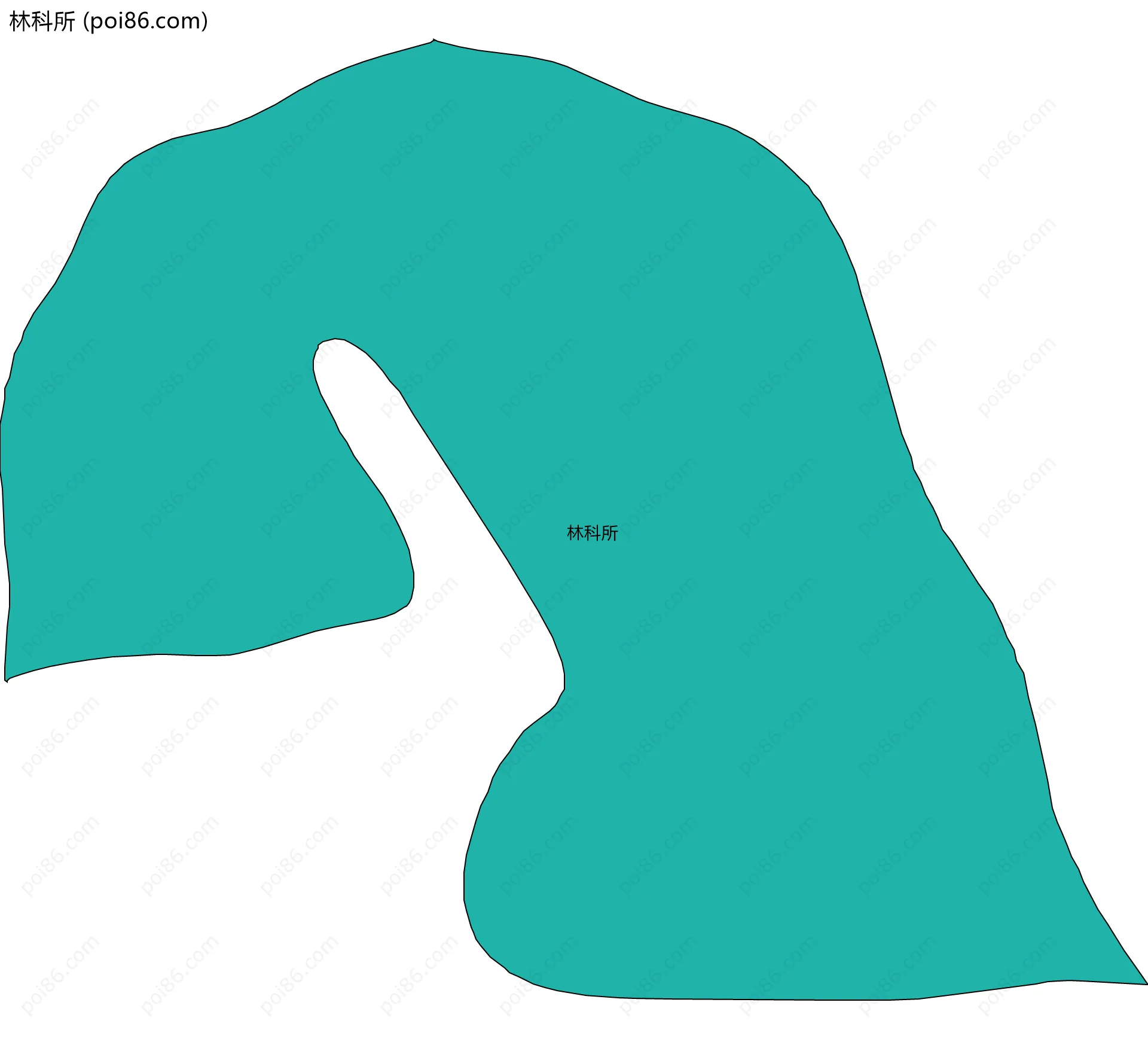 林科所边界地图