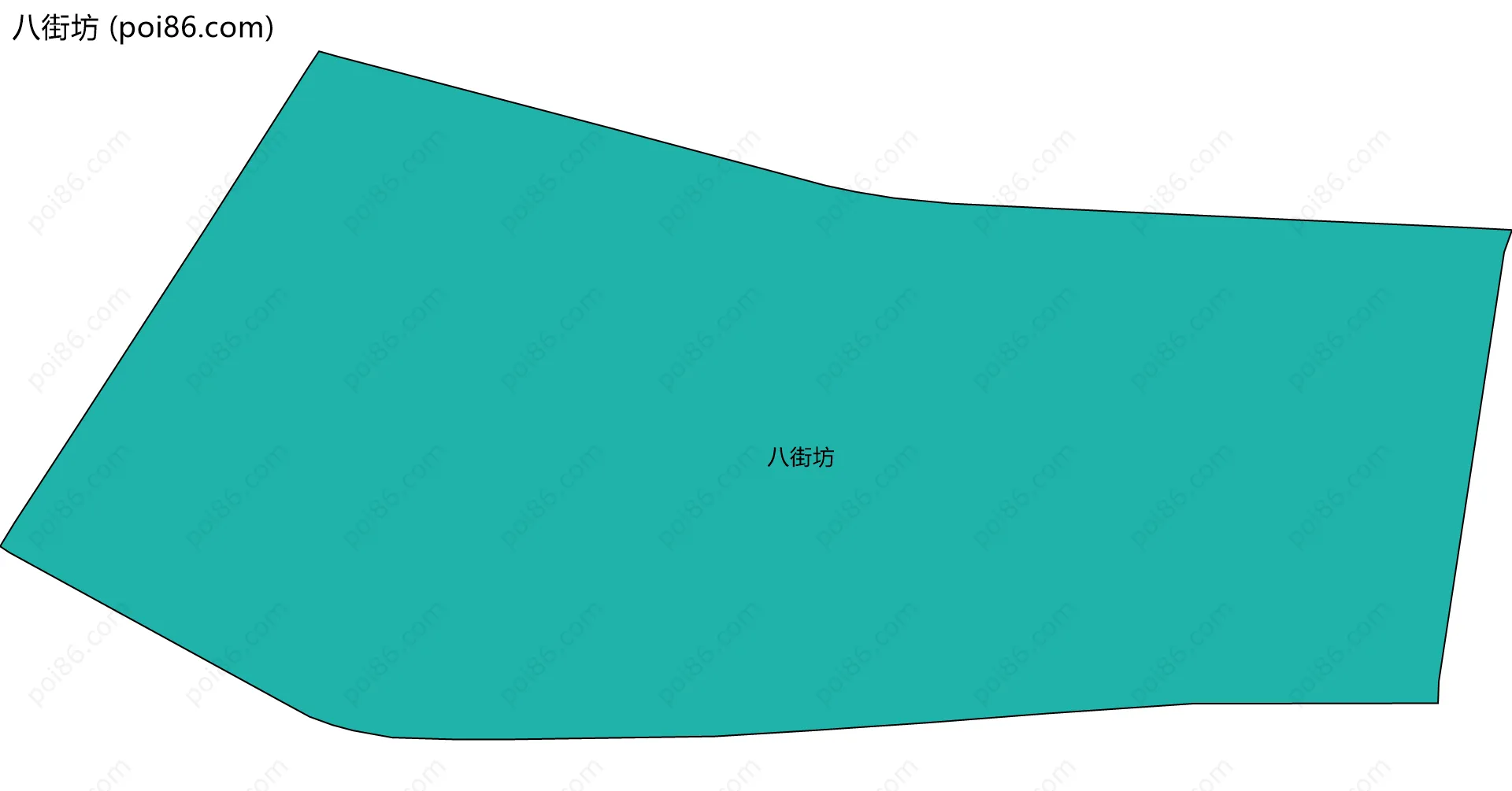 八街坊边界地图