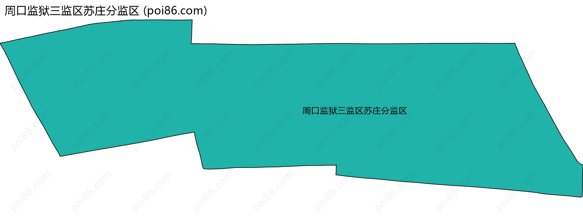 周口监狱三监区苏庄分监区边界地图