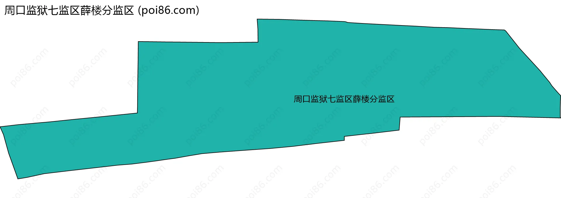 周口监狱七监区薛楼分监区边界地图