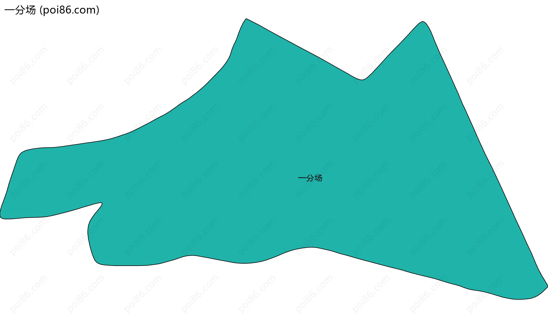 一分场边界地图